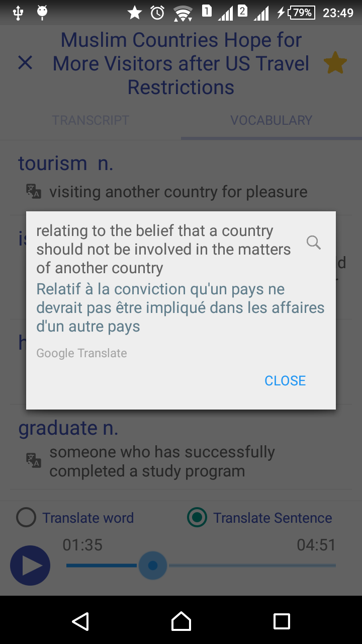 اسکرین شات 6 برنامه English reading - Awabe