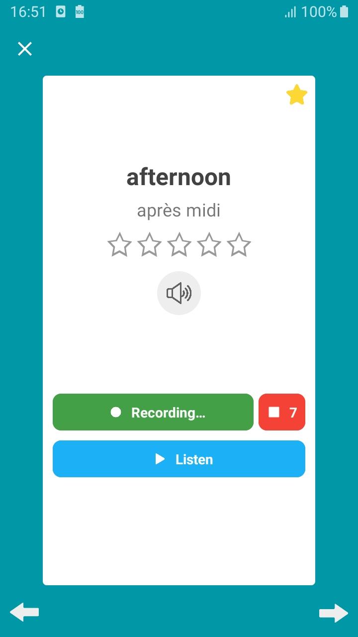 اسکرین شات 5 برنامه 3000 English vocabulary Awabe