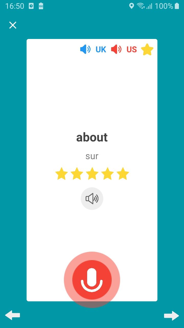 اسکرین شات 2 برنامه 3000 English vocabulary Awabe