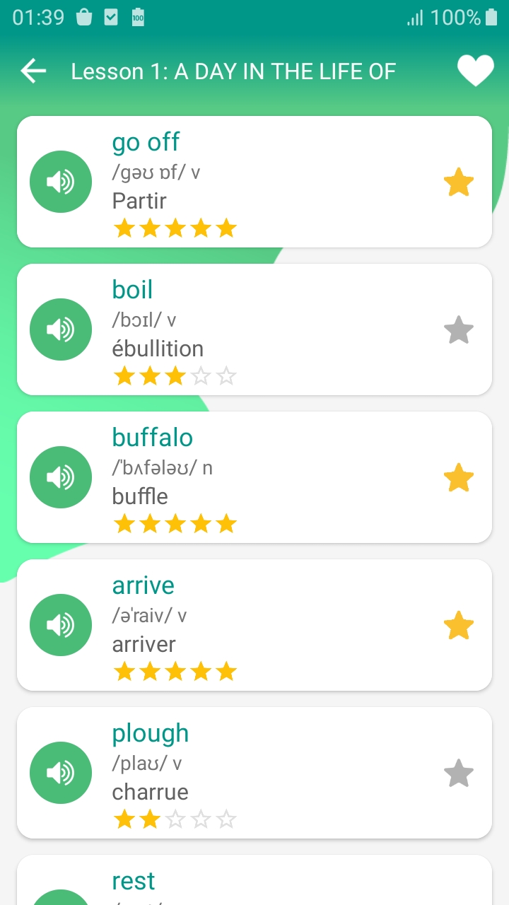 اسکرین شات 7 برنامه English vocabulary daily