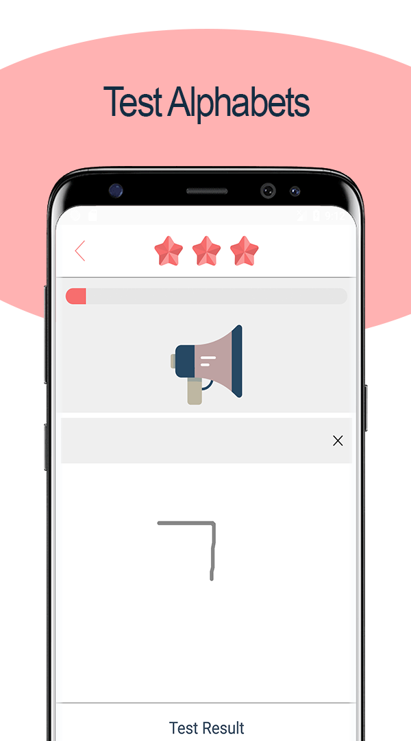 اسکرین شات 6 برنامه Korean Alphabet Writing Awabe
