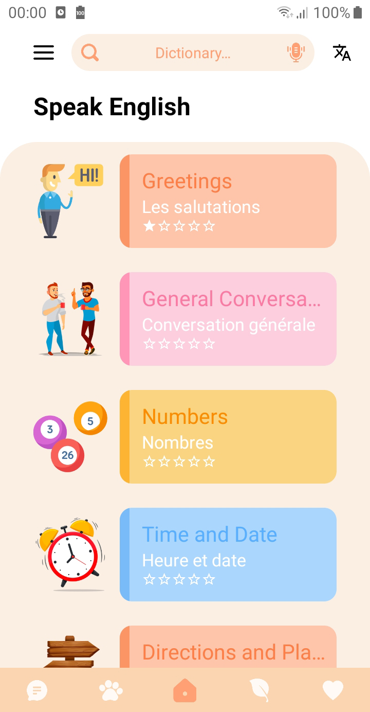 اسکرین شات 1 برنامه Speak English communication