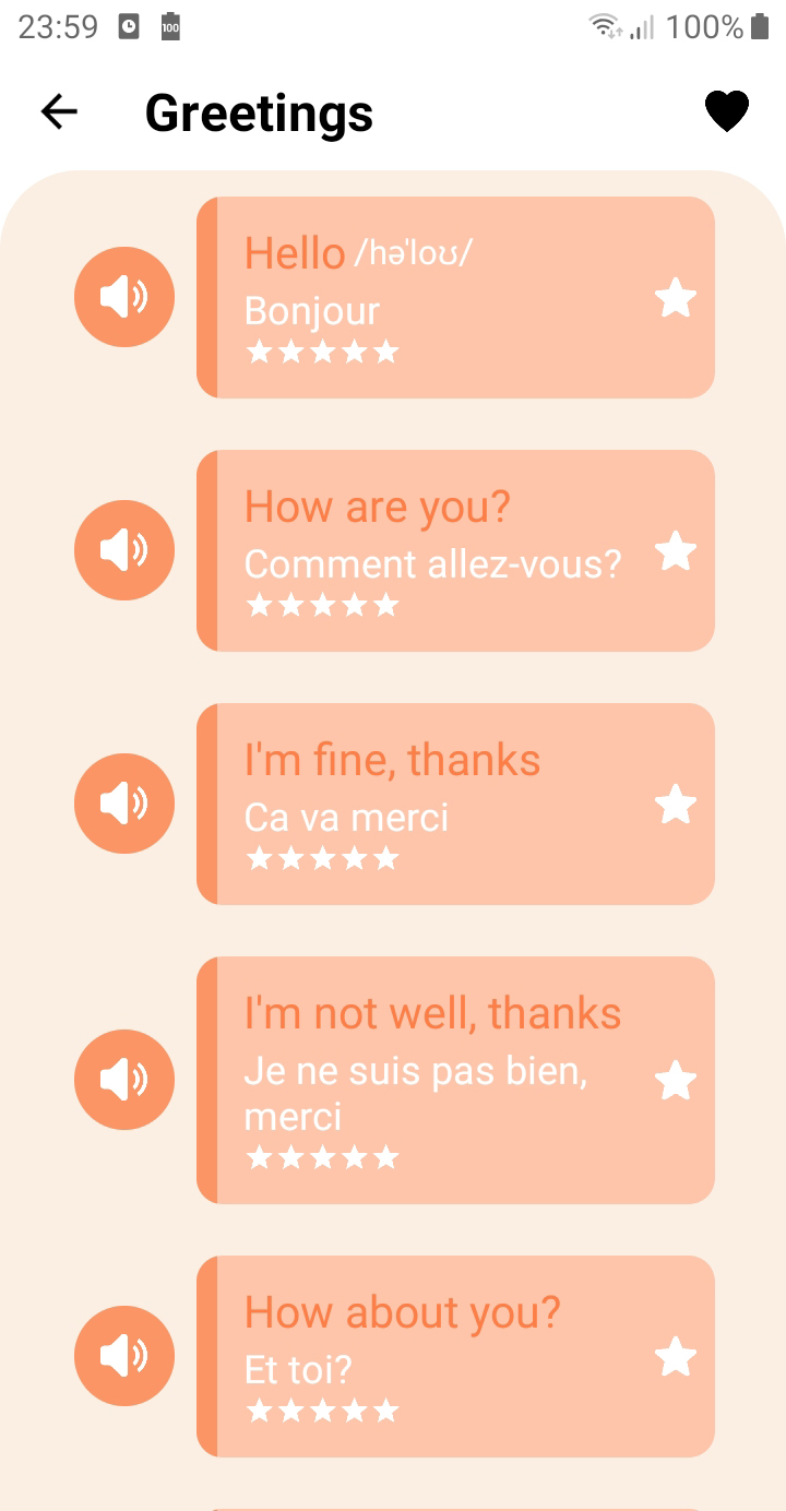 اسکرین شات 3 برنامه Speak English communication