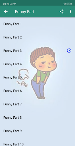 اسکرین شات 7 برنامه Fart Sounds Prank App - Funny Noises & Soundboard
