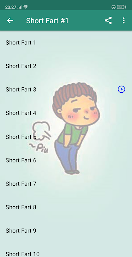 اسکرین شات 3 برنامه Fart Sounds Prank App - Funny Noises & Soundboard