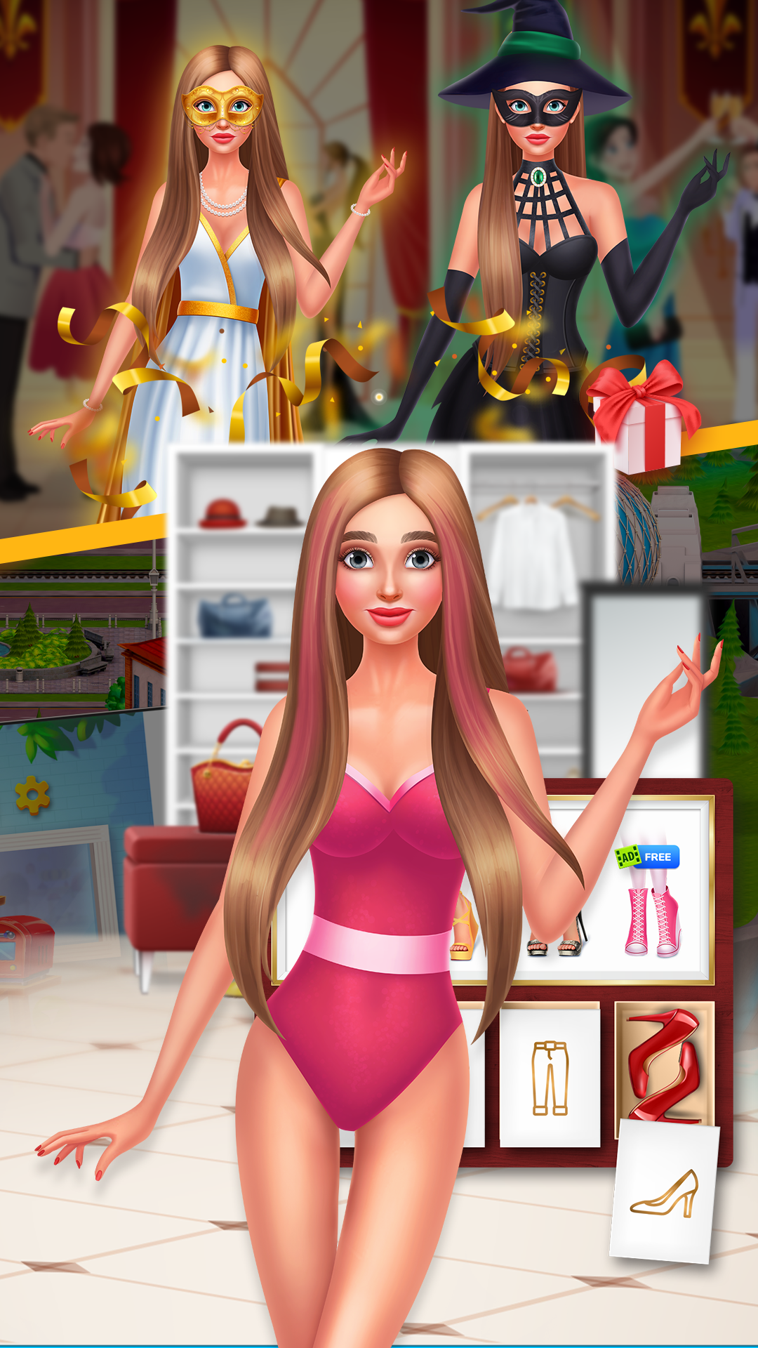 اسکرین شات 5 بازی Diana's city-fashion & beauty