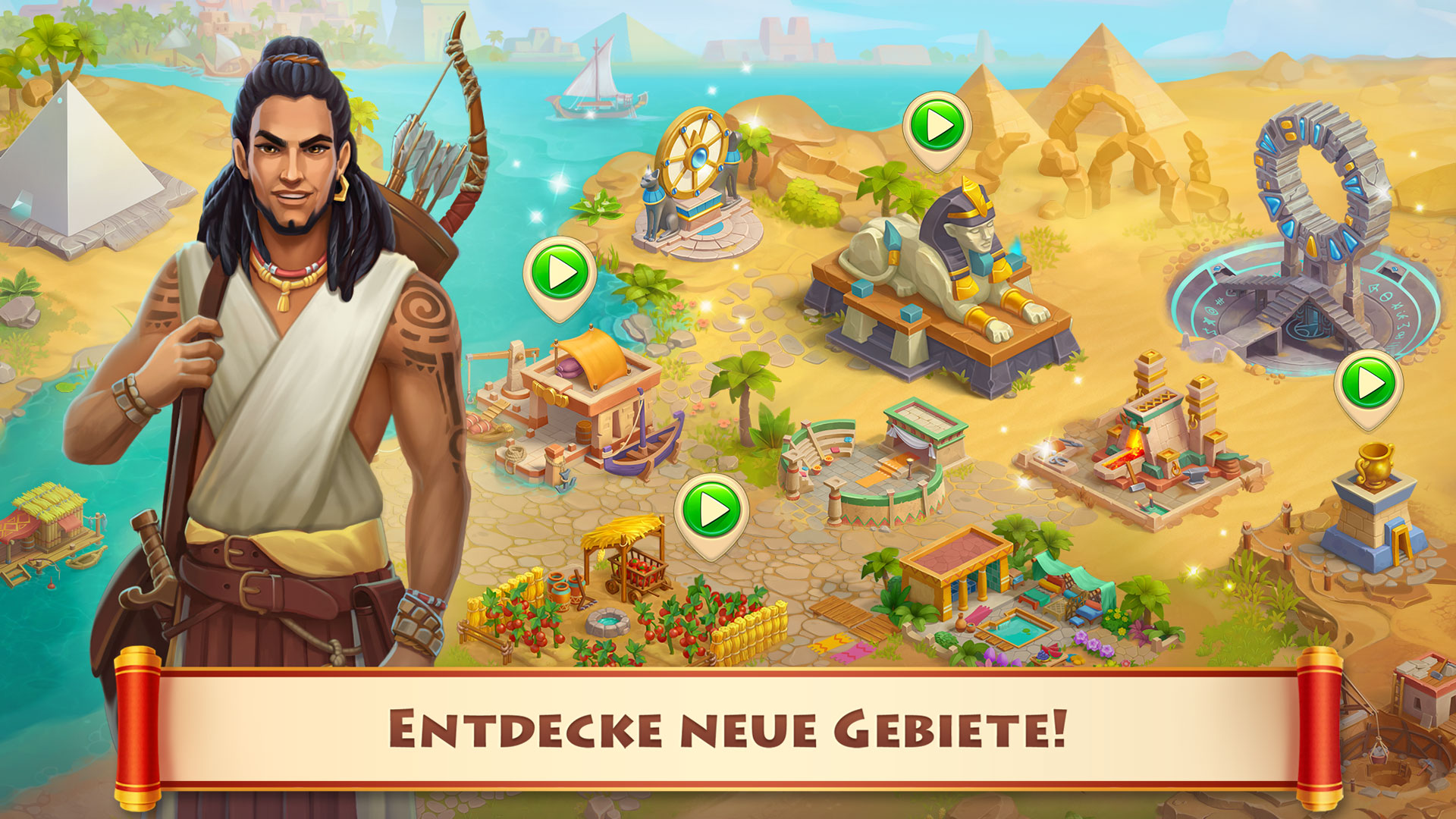 اسکرین شات 4 بازی Cradle of Empire・Puzzle Spiele