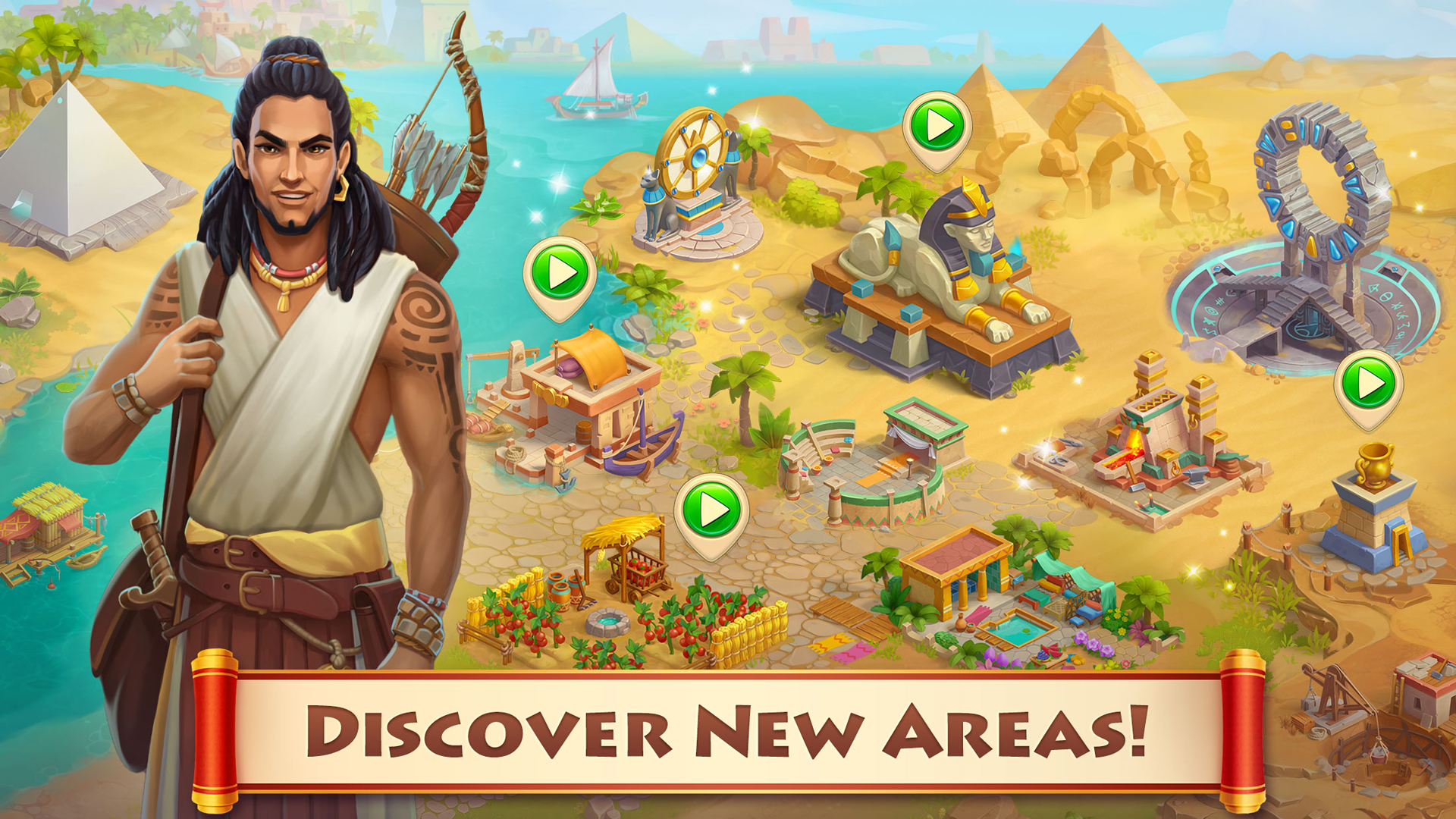 اسکرین شات 4 بازی Cradle of Empires: 3 in a Row