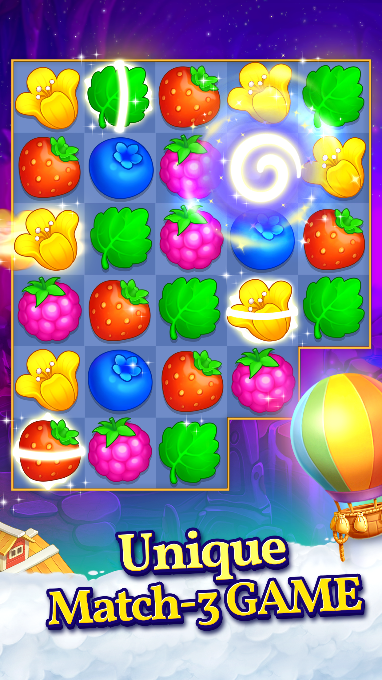اسکرین شات 3 بازی Puzzle Heart Match-3 in a Row
