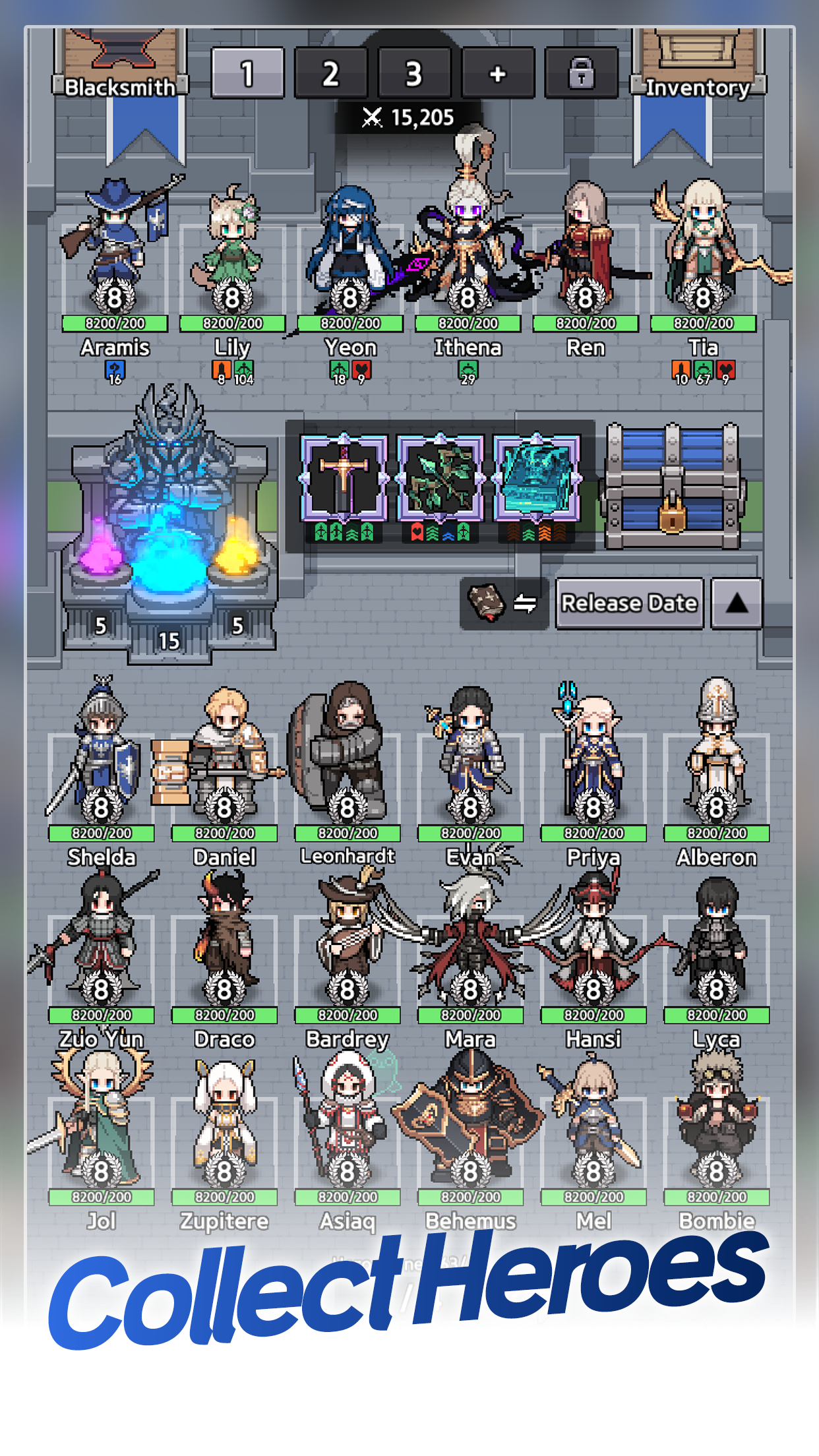 اسکرین شات 5 بازی King God Castle: Defense RPG