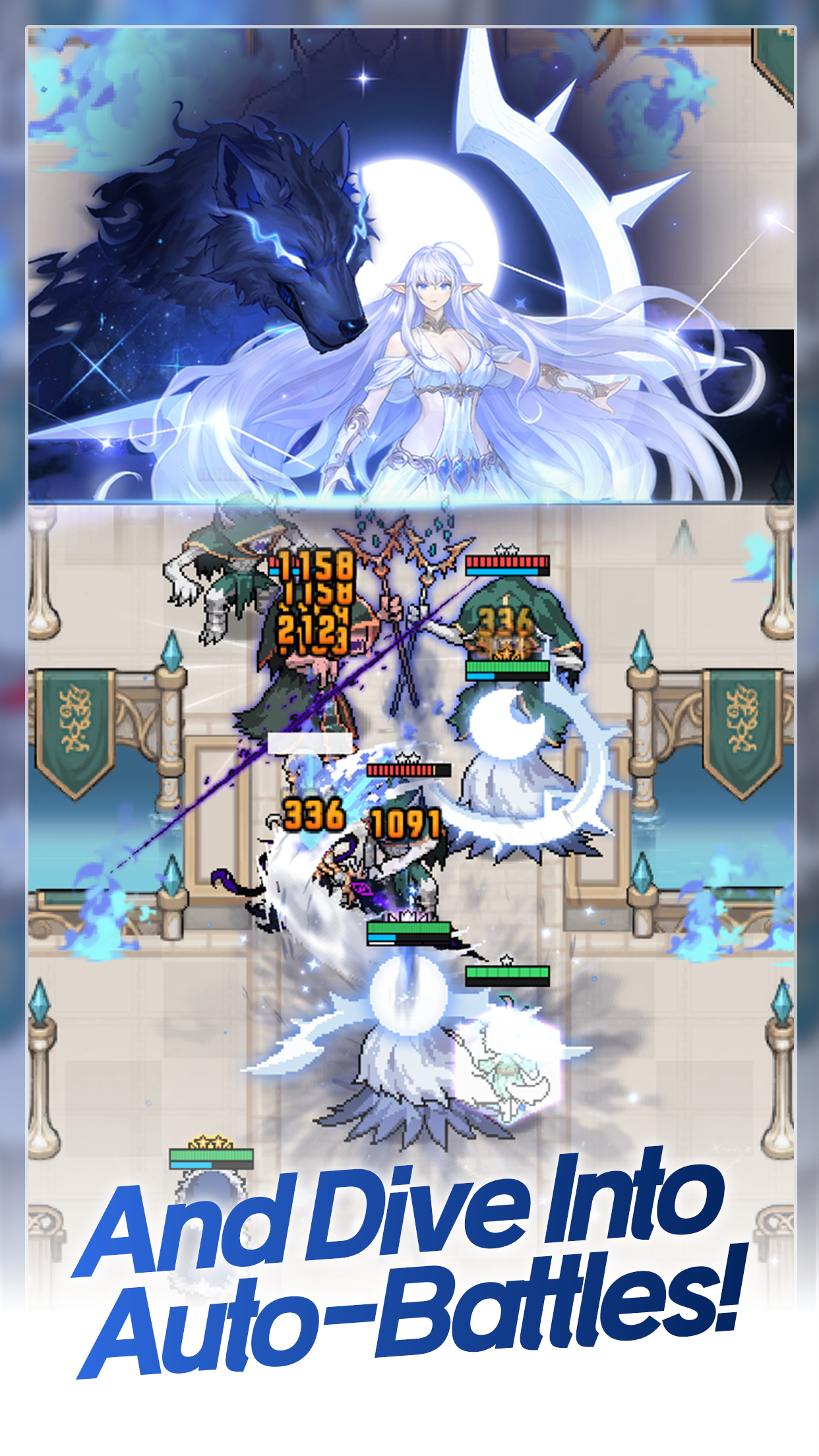 اسکرین شات 4 بازی King God Castle: Defense RPG