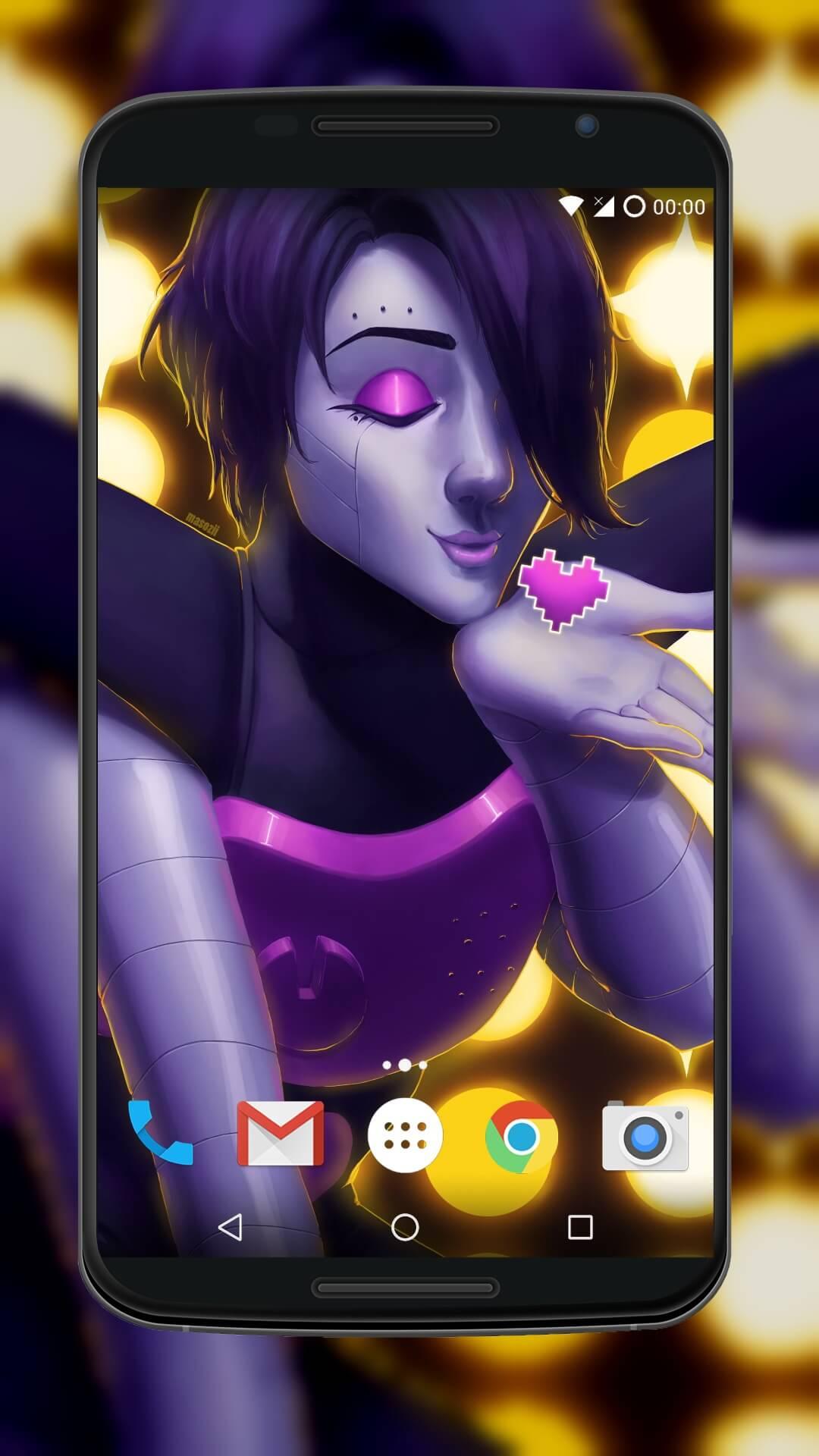 اسکرین شات 2 برنامه Undertale Wallpapers - Sans