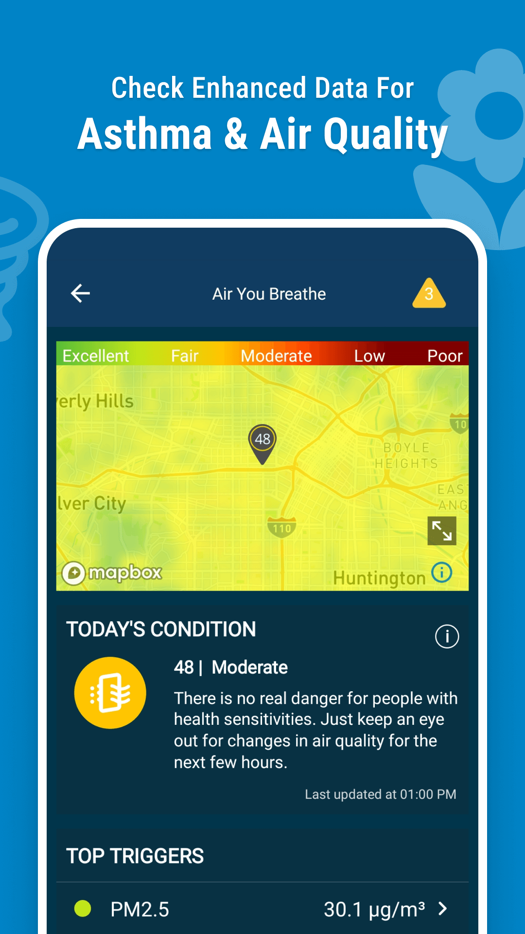 اسکرین شات 4 برنامه Weather Radar by WeatherBug