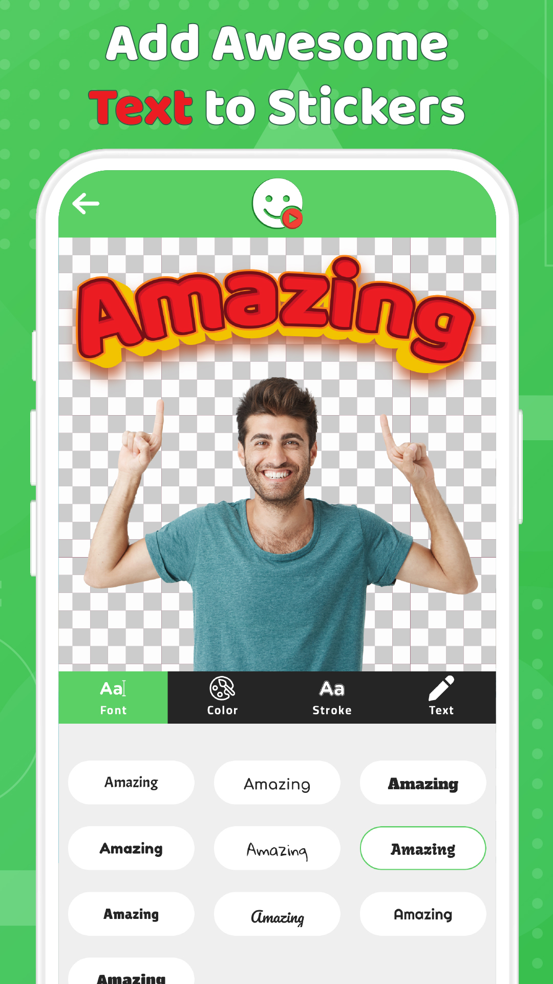 اسکرین شات 4 برنامه WASticker Animated Stickers