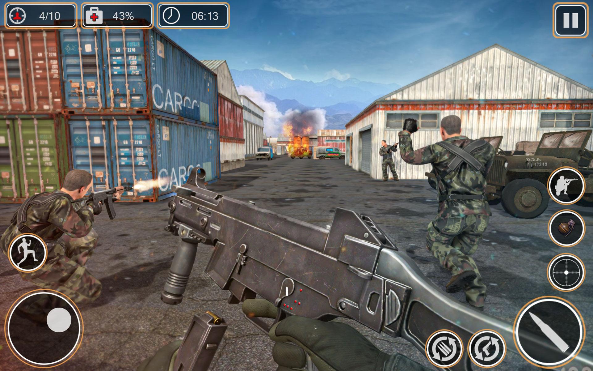 اسکرین شات 2 بازی Modern Black Ops FPS Offline