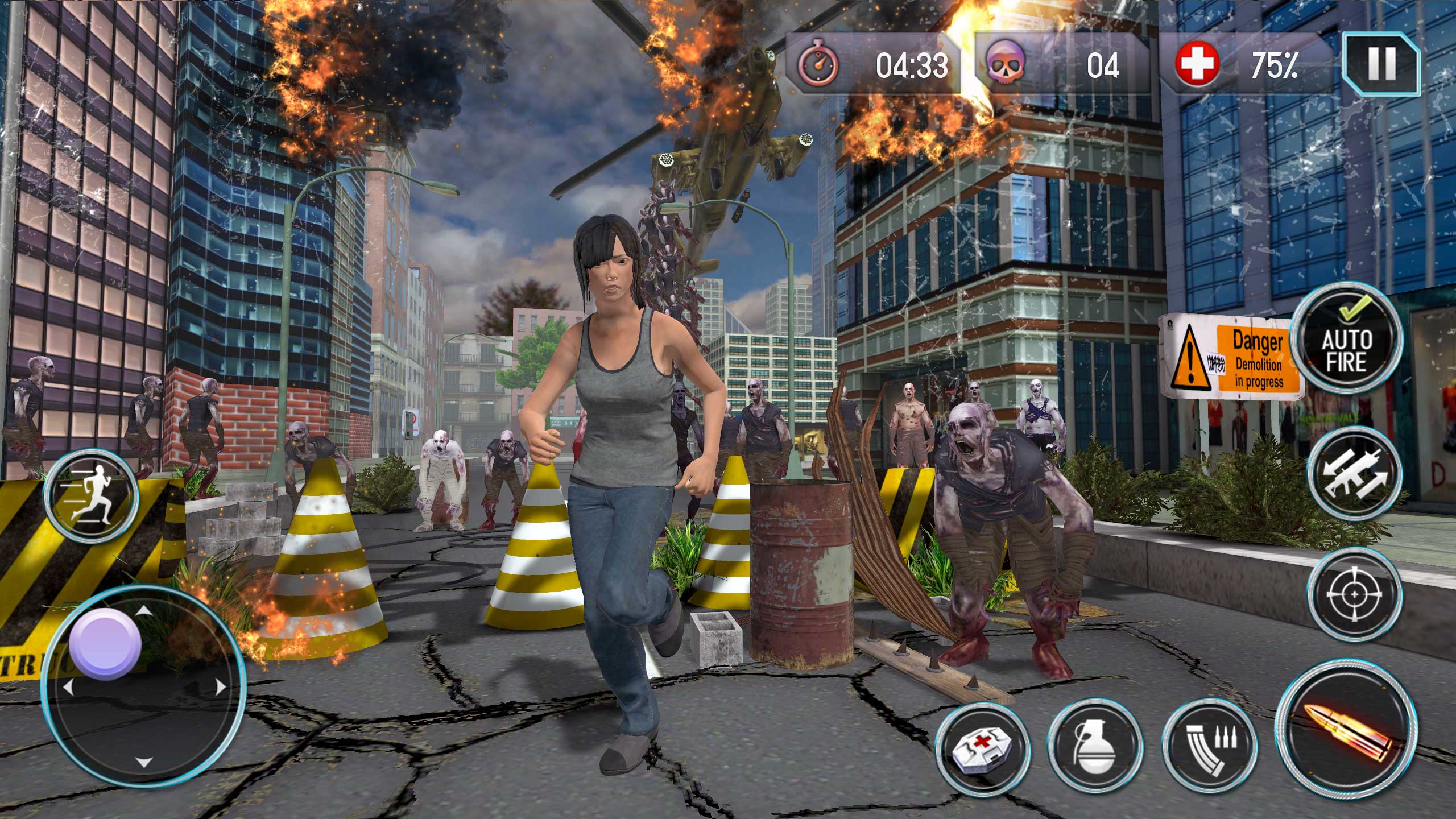 اسکرین شات 2 بازی Dead Survivor Zombie Outbreak