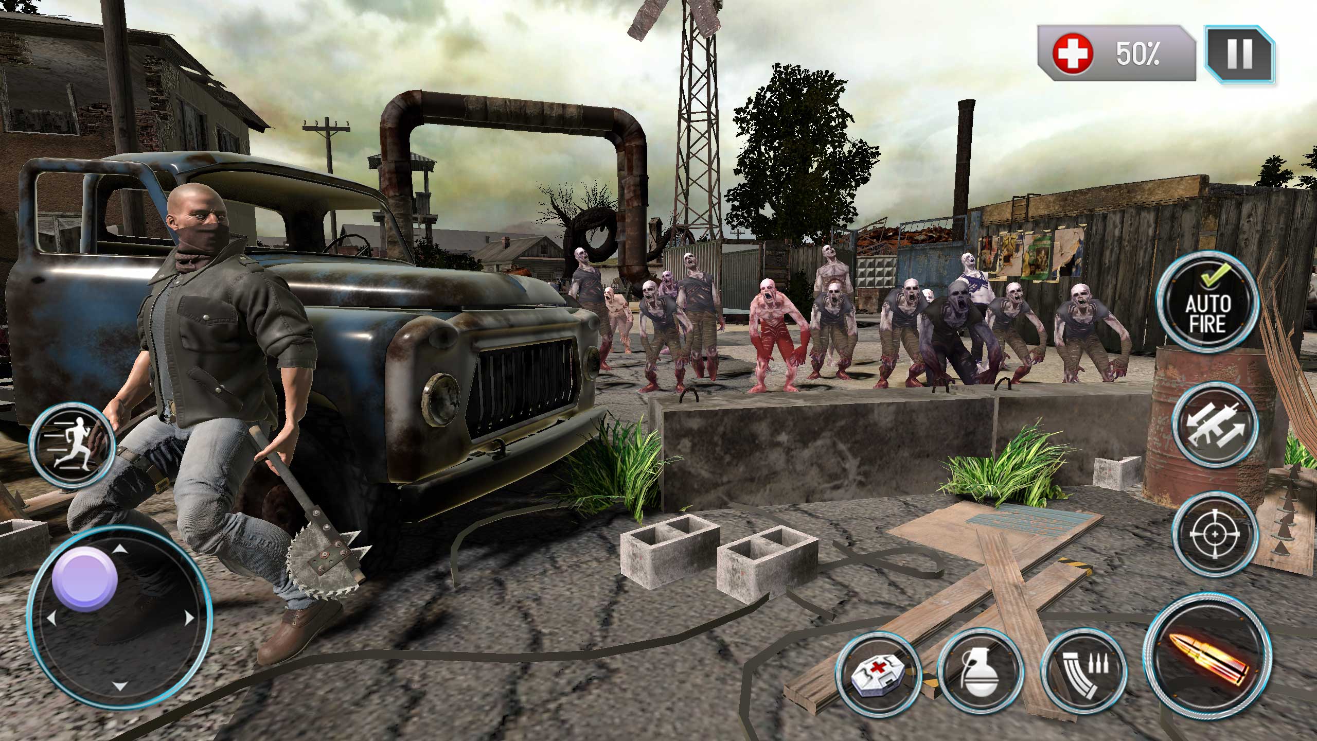 اسکرین شات 1 بازی Dead Survivor Zombie Outbreak
