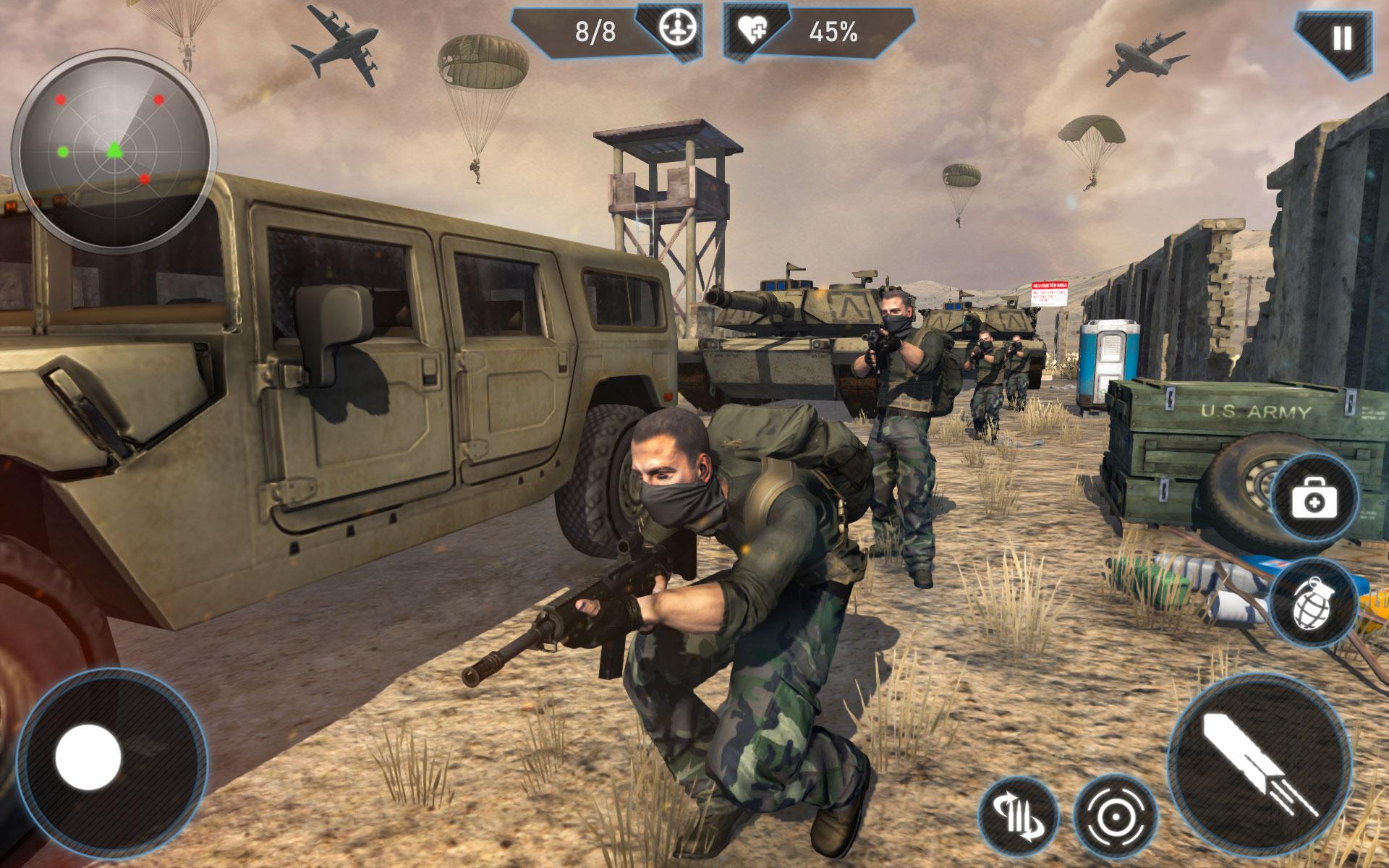 اسکرین شات 3 بازی Modern War Commander Army Game