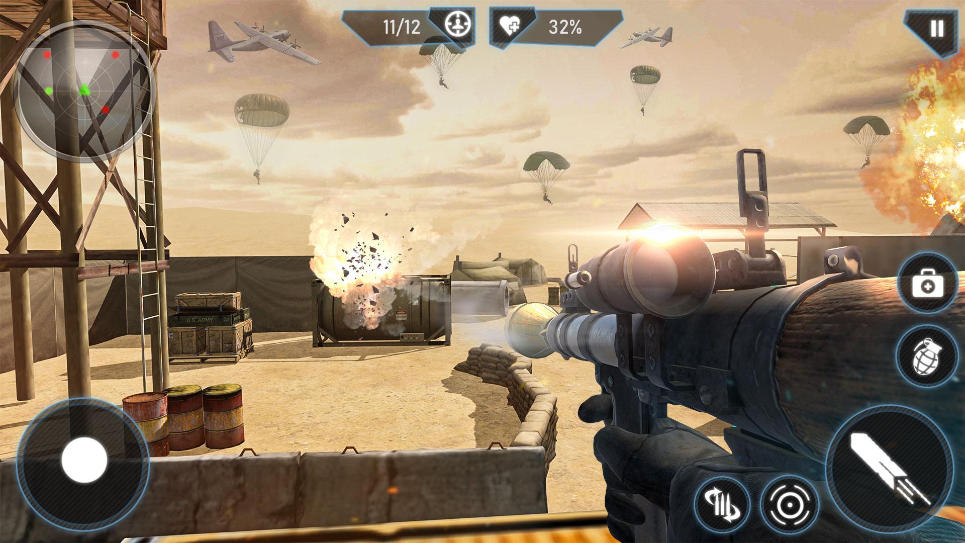 اسکرین شات 6 بازی Modern War Commander Army Game