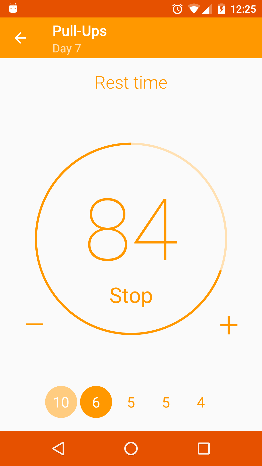 اسکرین شات 4 برنامه Bodyweight Workout at Home