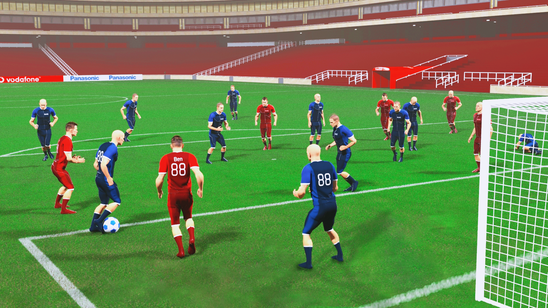 اسکرین شات 3 بازی Soccer Star Football Games