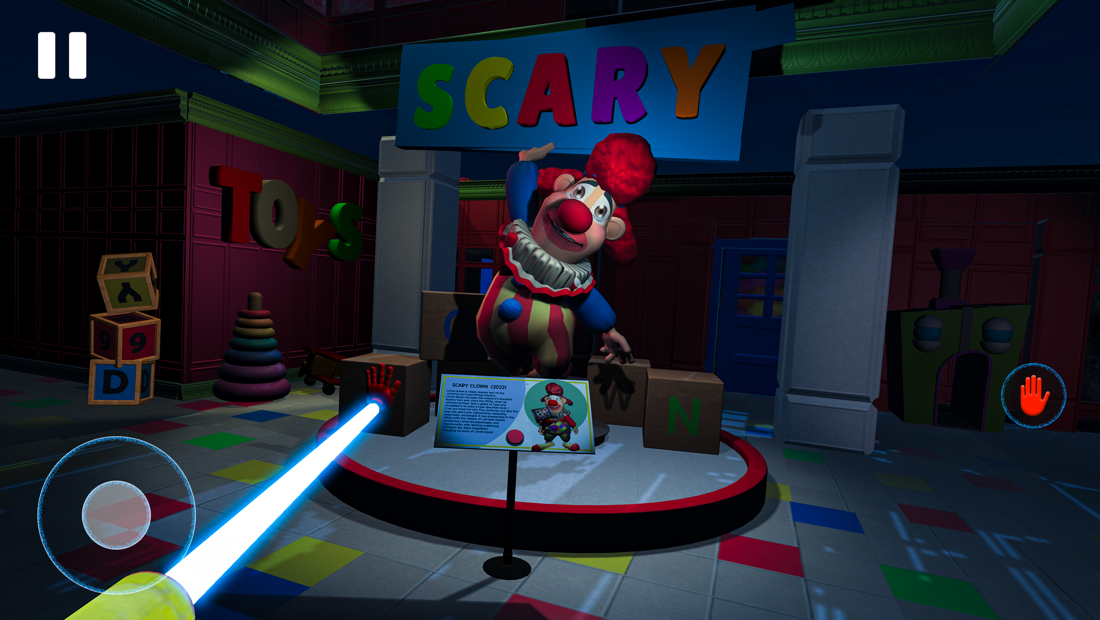 اسکرین شات 1 بازی Scary Toy Factory Puzzle Game