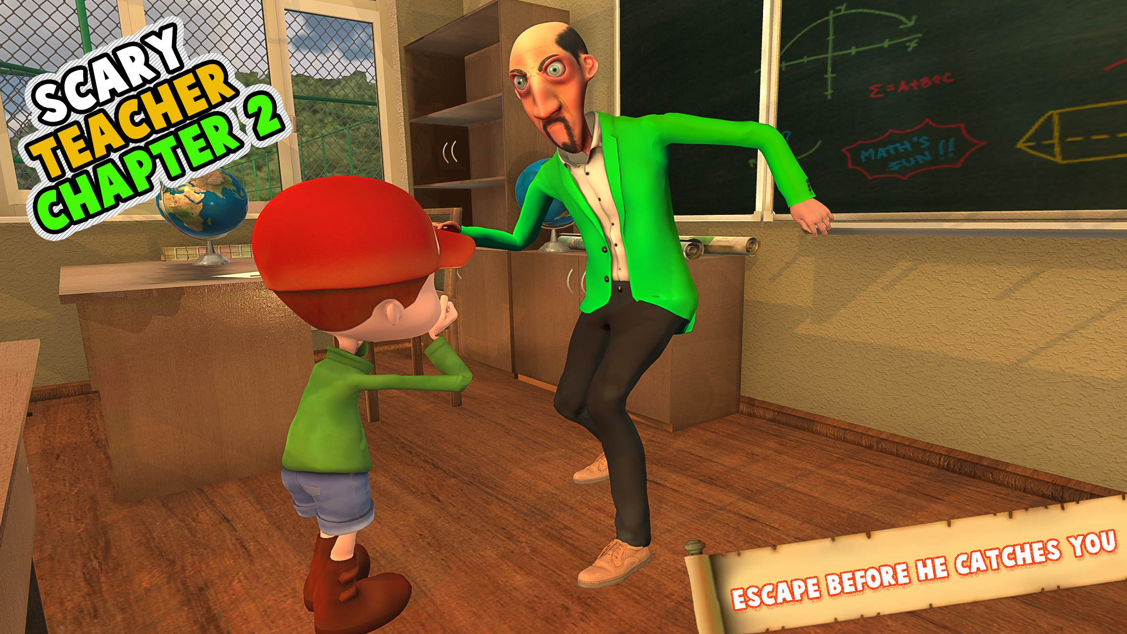 اسکرین شات 4 بازی Spooky Teacher Scary Chapter 2