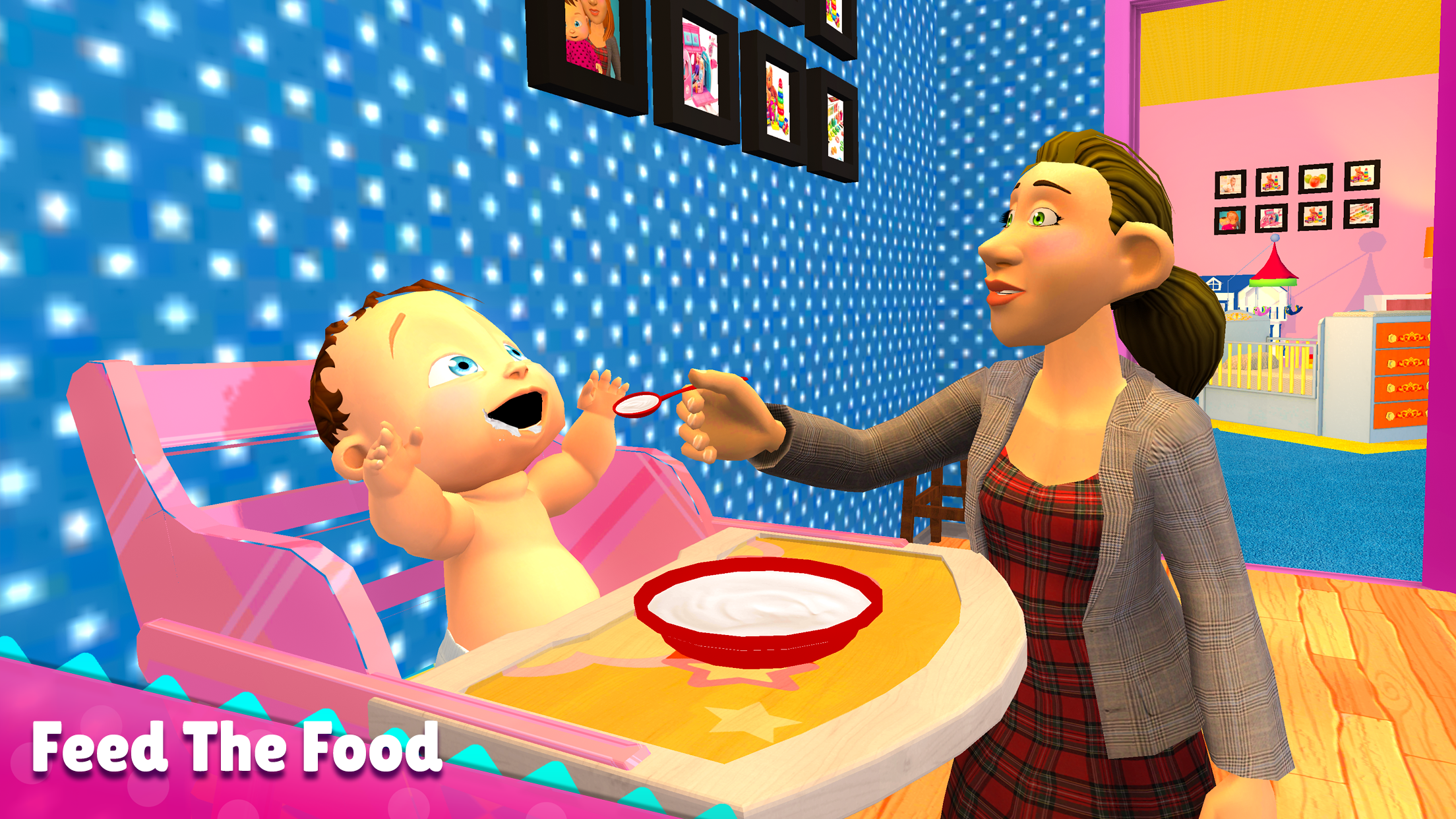 اسکرین شات 1 بازی Virtual Home Maker Mother Baby
