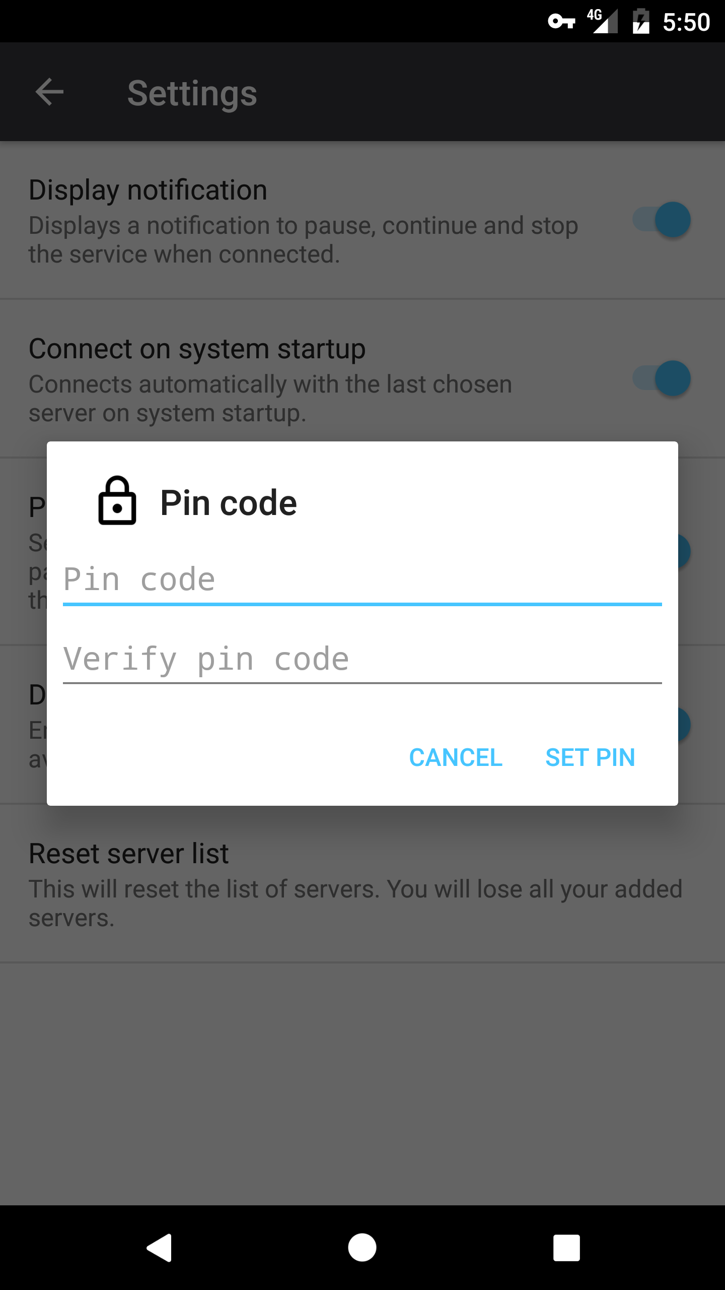 اسکرین شات برنامه DNS Changer - Lilly 6