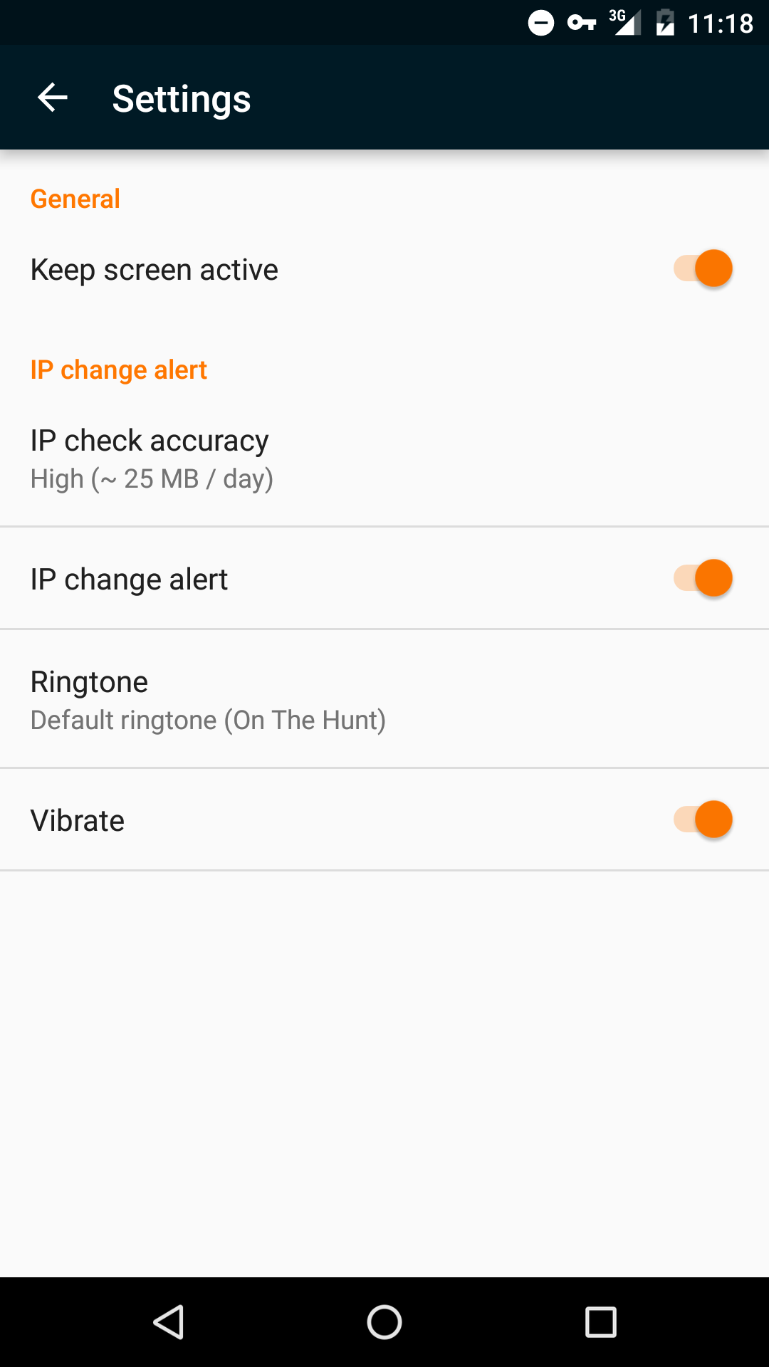 اسکرین شات برنامه IP Address & Geolocation (IPv4 4