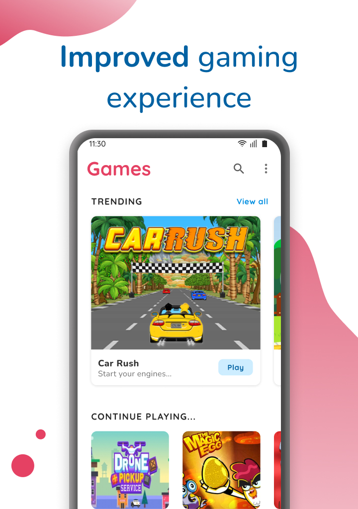 اسکرین شات 3 برنامه Ayoba - Chat.Games.News.Music