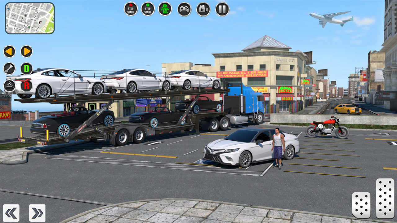 اسکرین شات 5 بازی Offroad Transporter Truck Game
