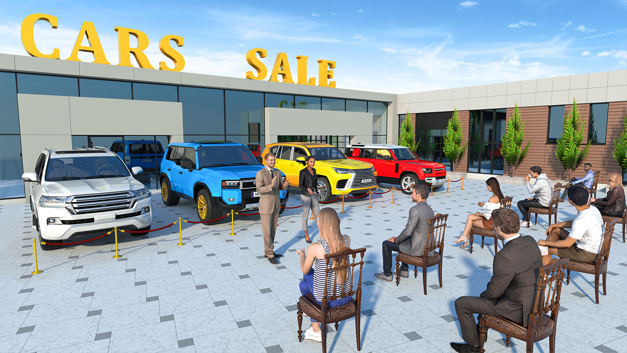 اسکرین شات 2 بازی Advance Car Parking Jeep Games