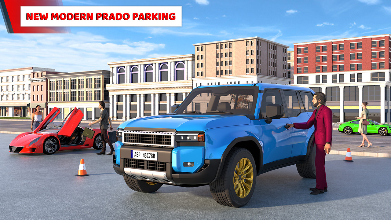 اسکرین شات 3 بازی Advance Car Parking Jeep Games
