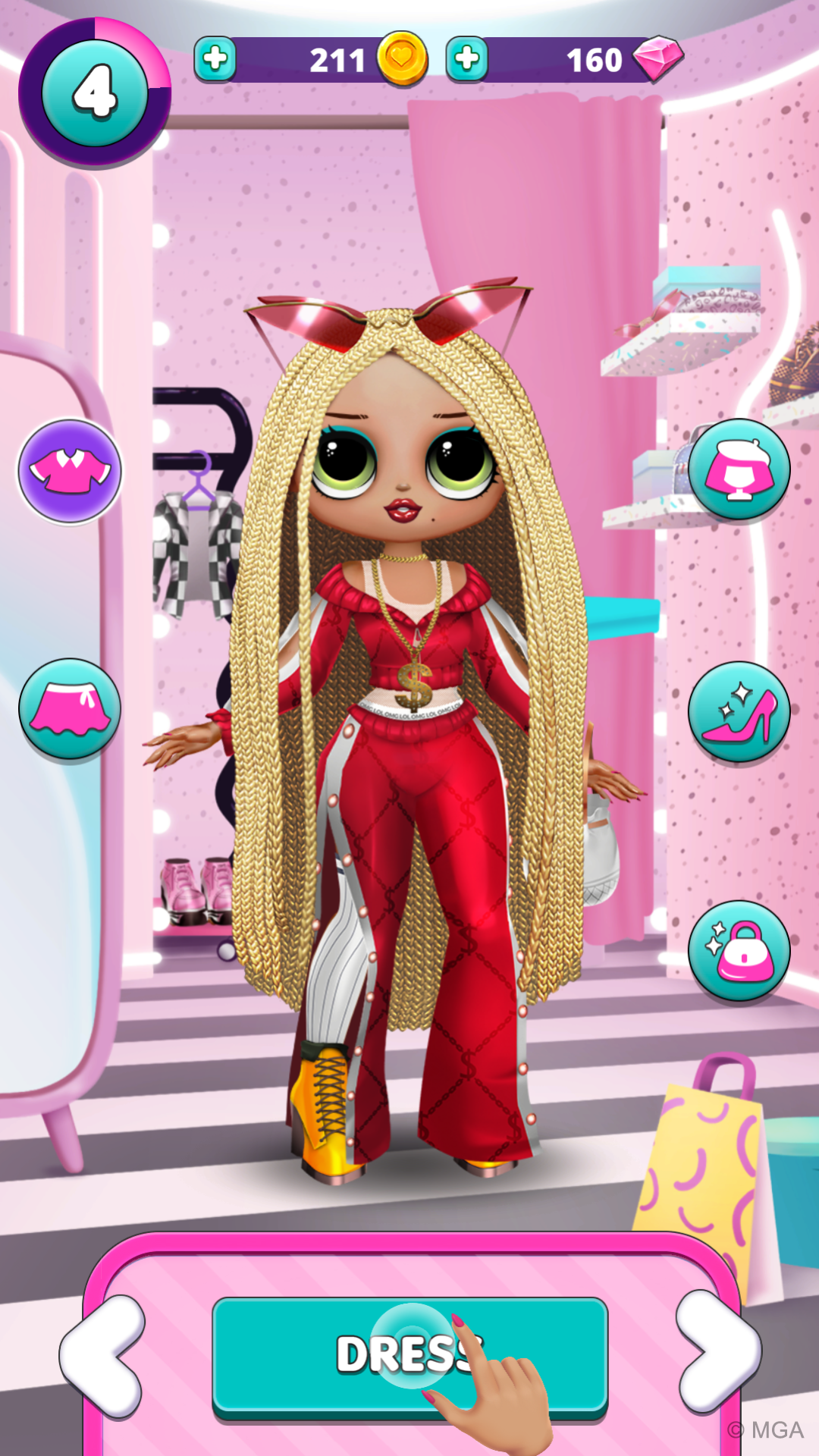 اسکرین شات 2 بازی LOL Surprise!OMG Fashion House