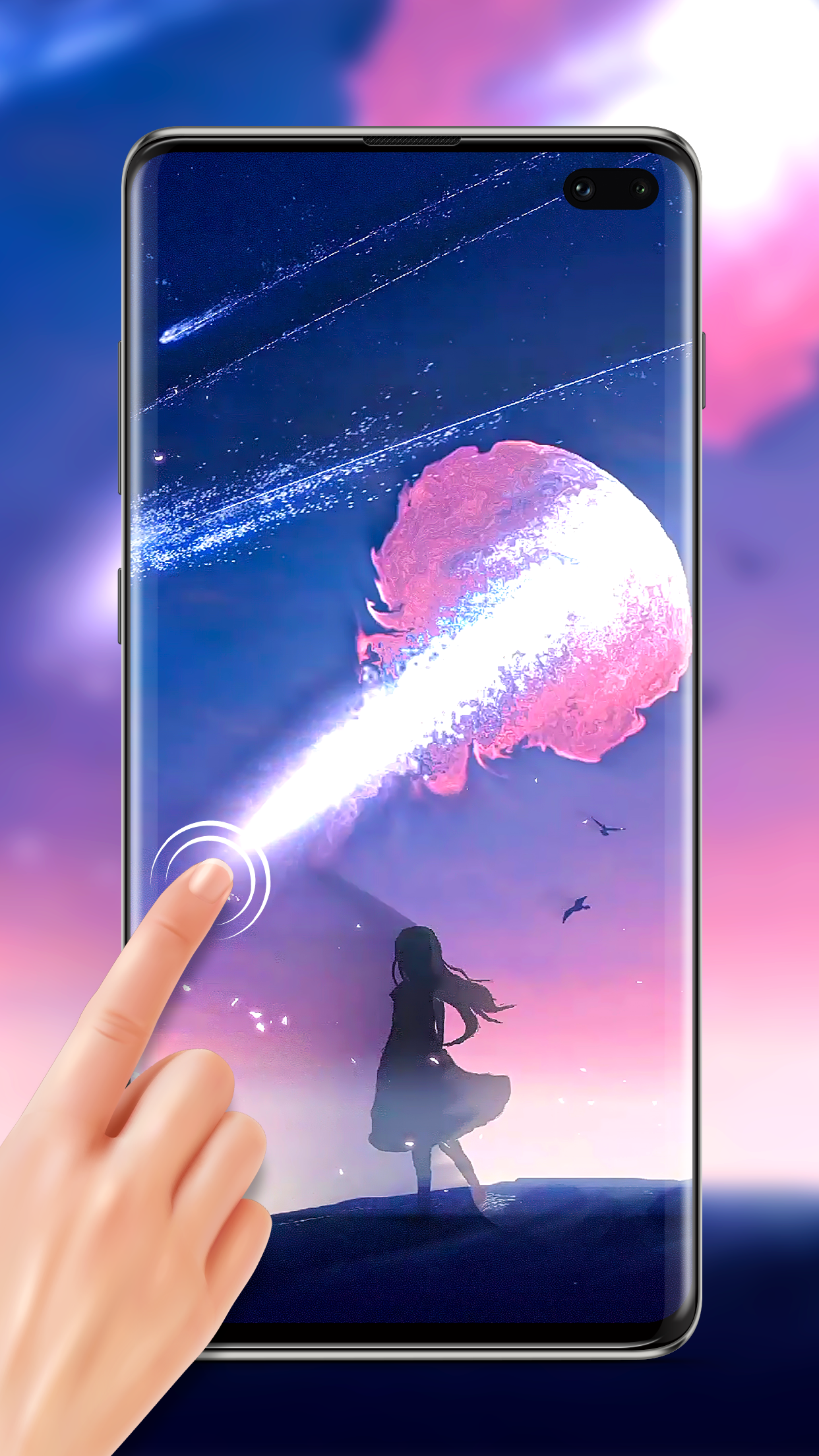 اسکرین شات 4 برنامه Fluid Magic: 3D Live Wallpaper