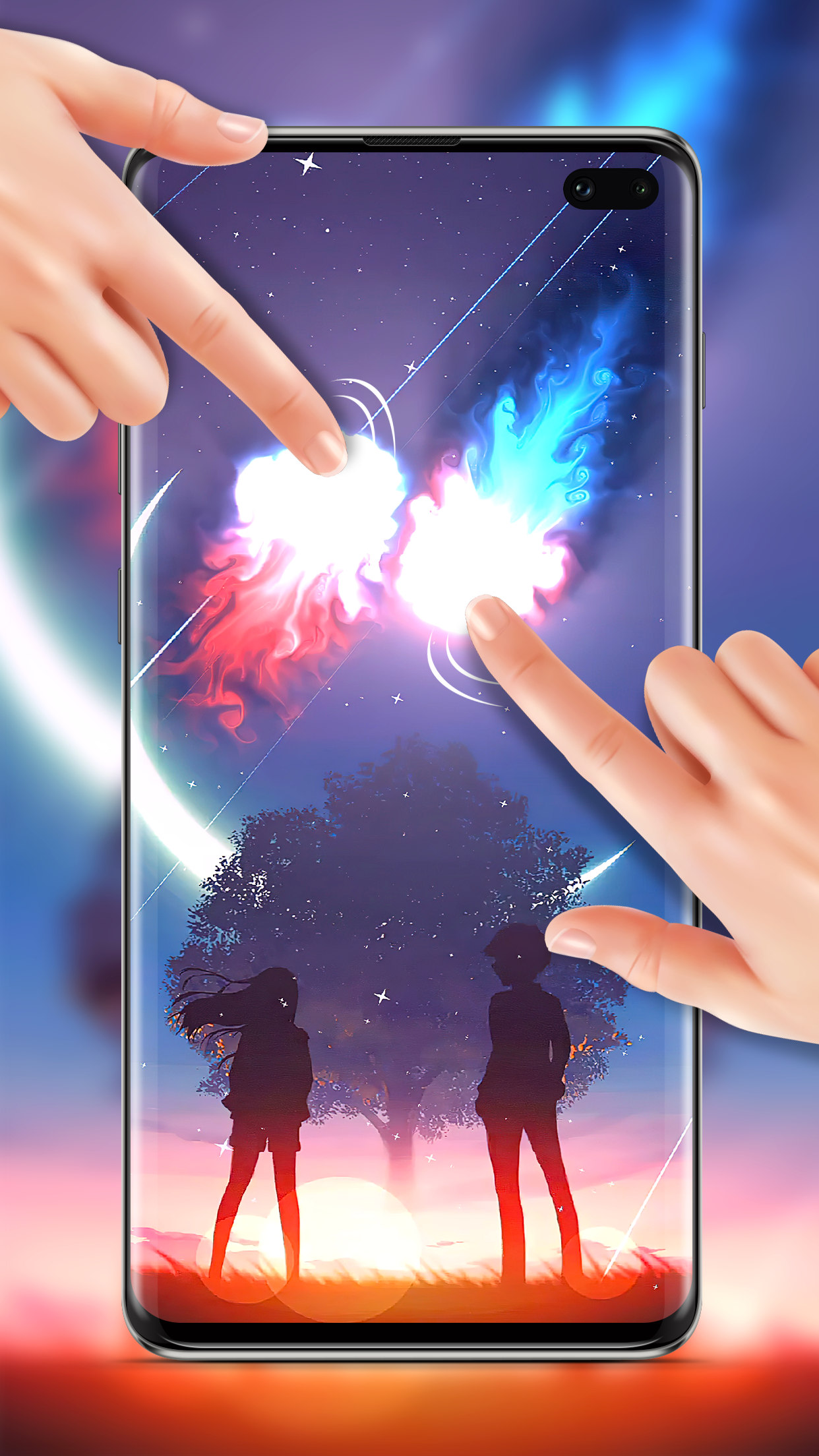 اسکرین شات 6 برنامه Fluid Magic: 3D Live Wallpaper