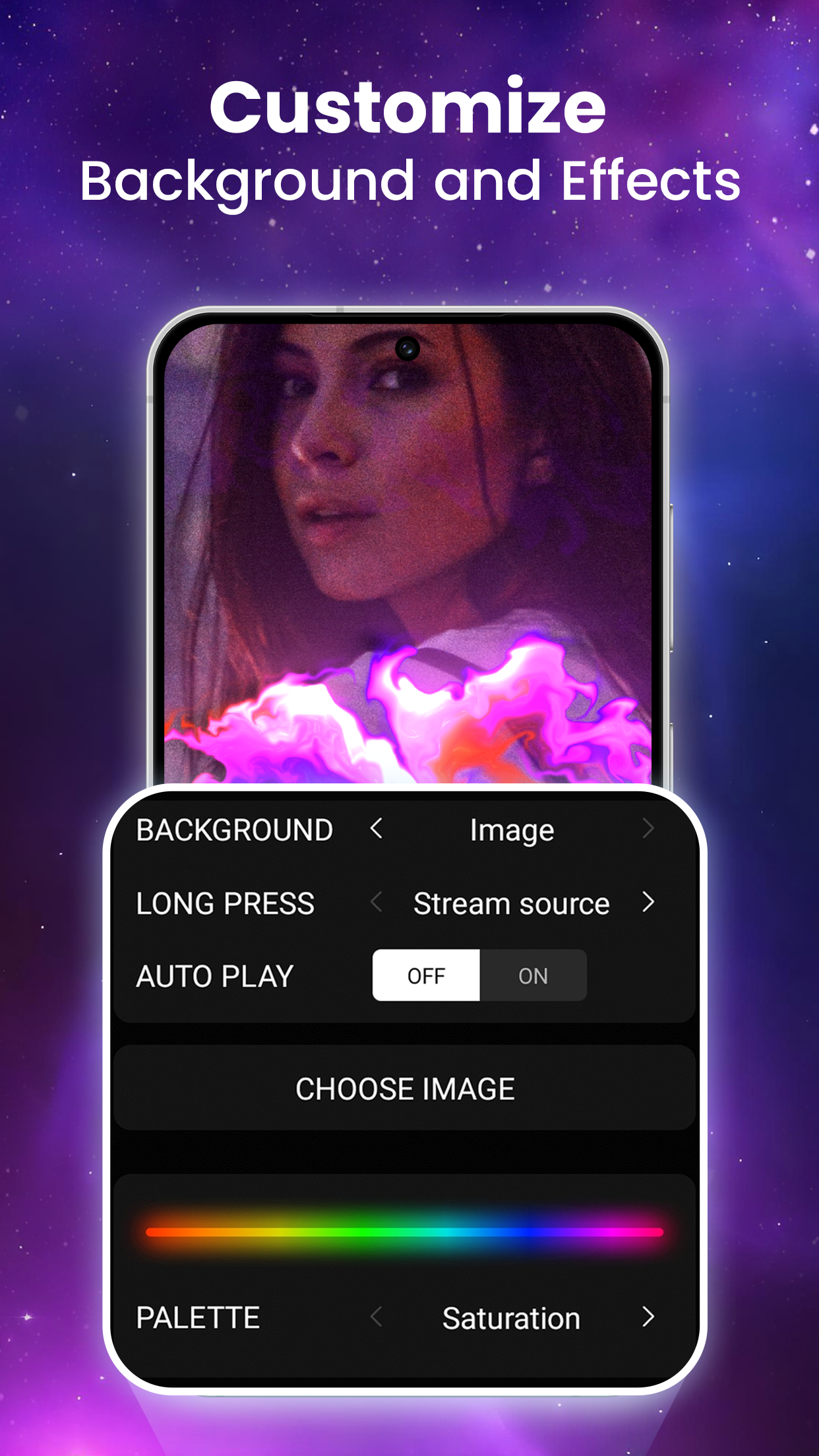 اسکرین شات 3 برنامه Fluid Magic: 3D Live Wallpaper