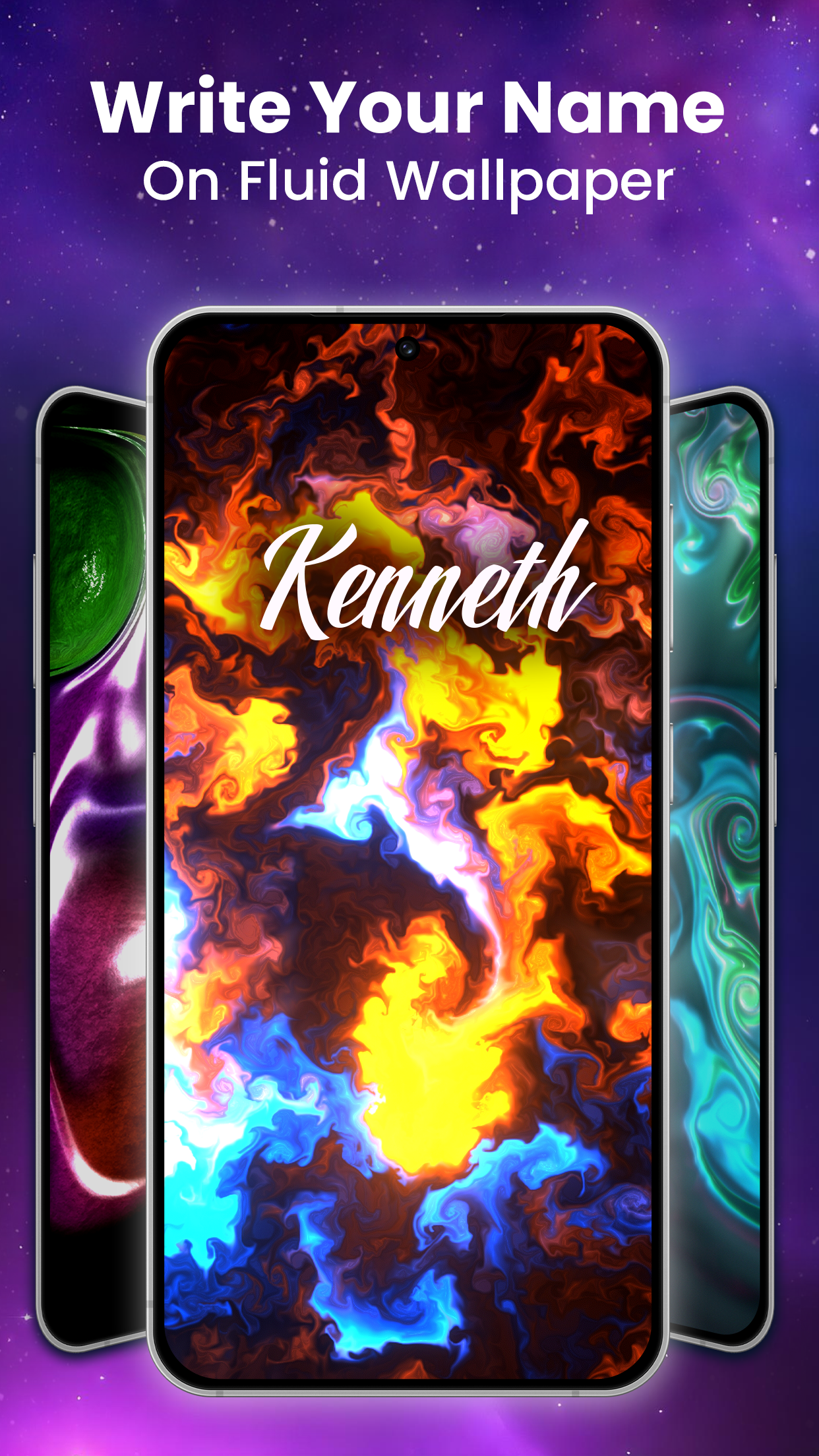 اسکرین شات 4 برنامه Fluid Magic: 3D Live Wallpaper