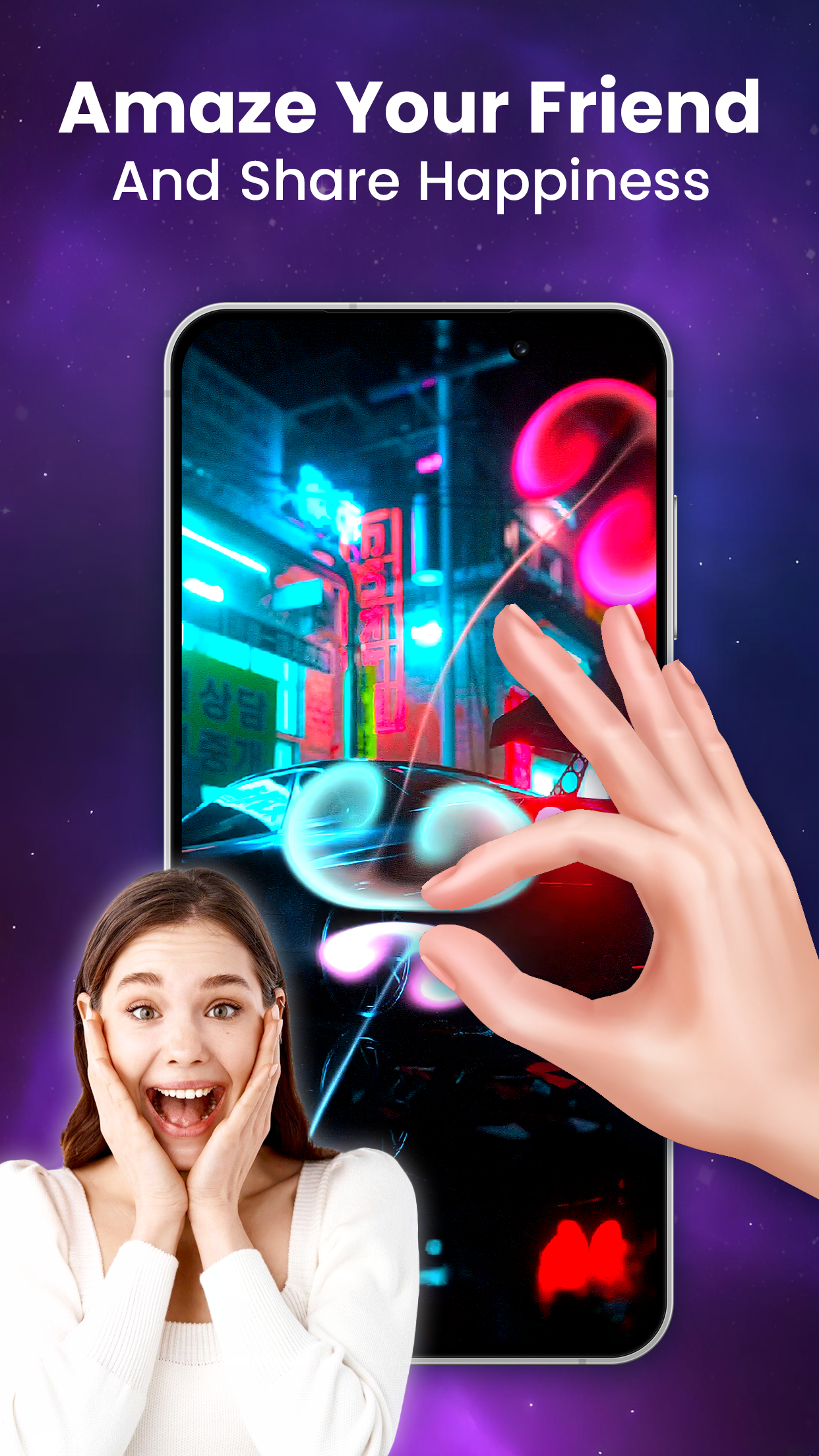 اسکرین شات 7 برنامه Fluid Magic: 3D Live Wallpaper