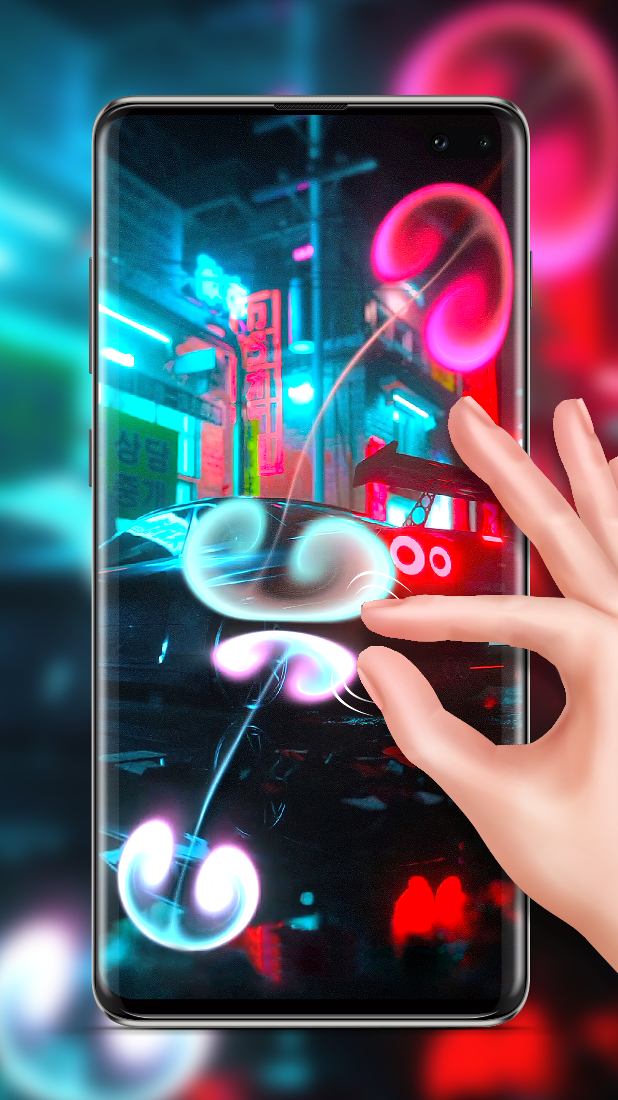 اسکرین شات 8 برنامه Fluid Magic: 3D Live Wallpaper