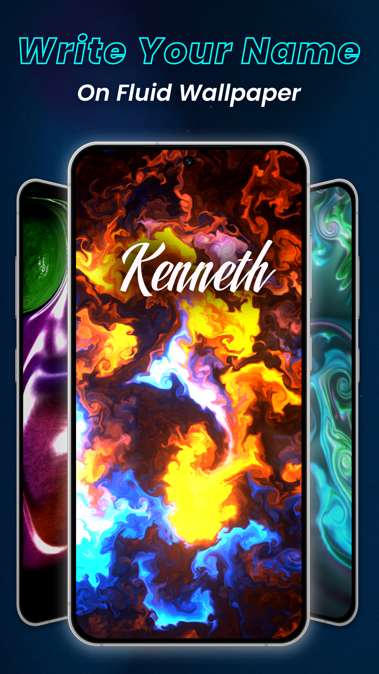 اسکرین شات 4 برنامه Fluid Magic: 3D Live Wallpaper