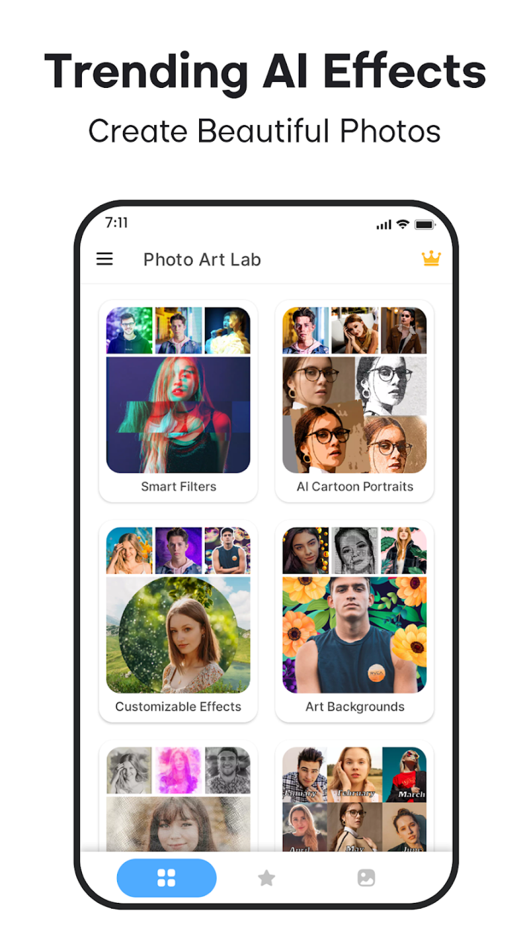 اسکرین شات 3 برنامه Photo Lab - AI Photo Editor