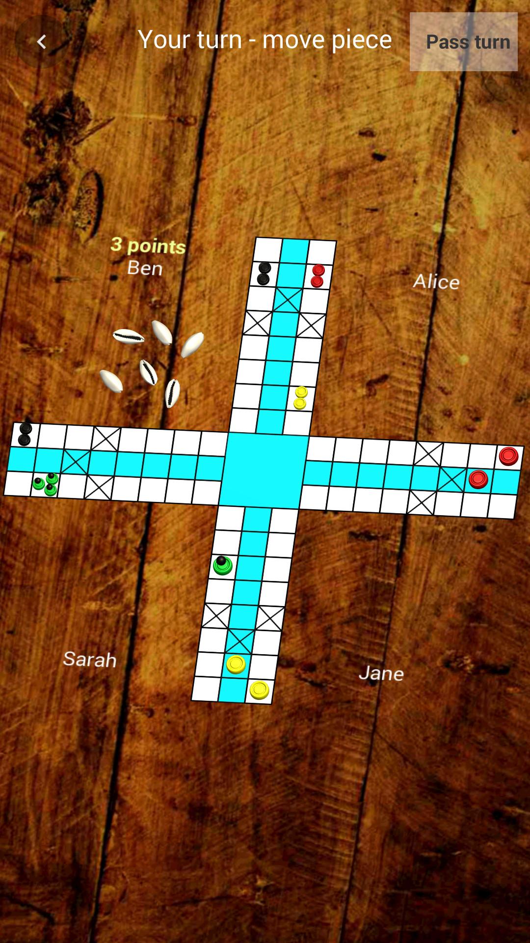 اسکرین شات 5 بازی Ludo / Pachisi / Chaupar
