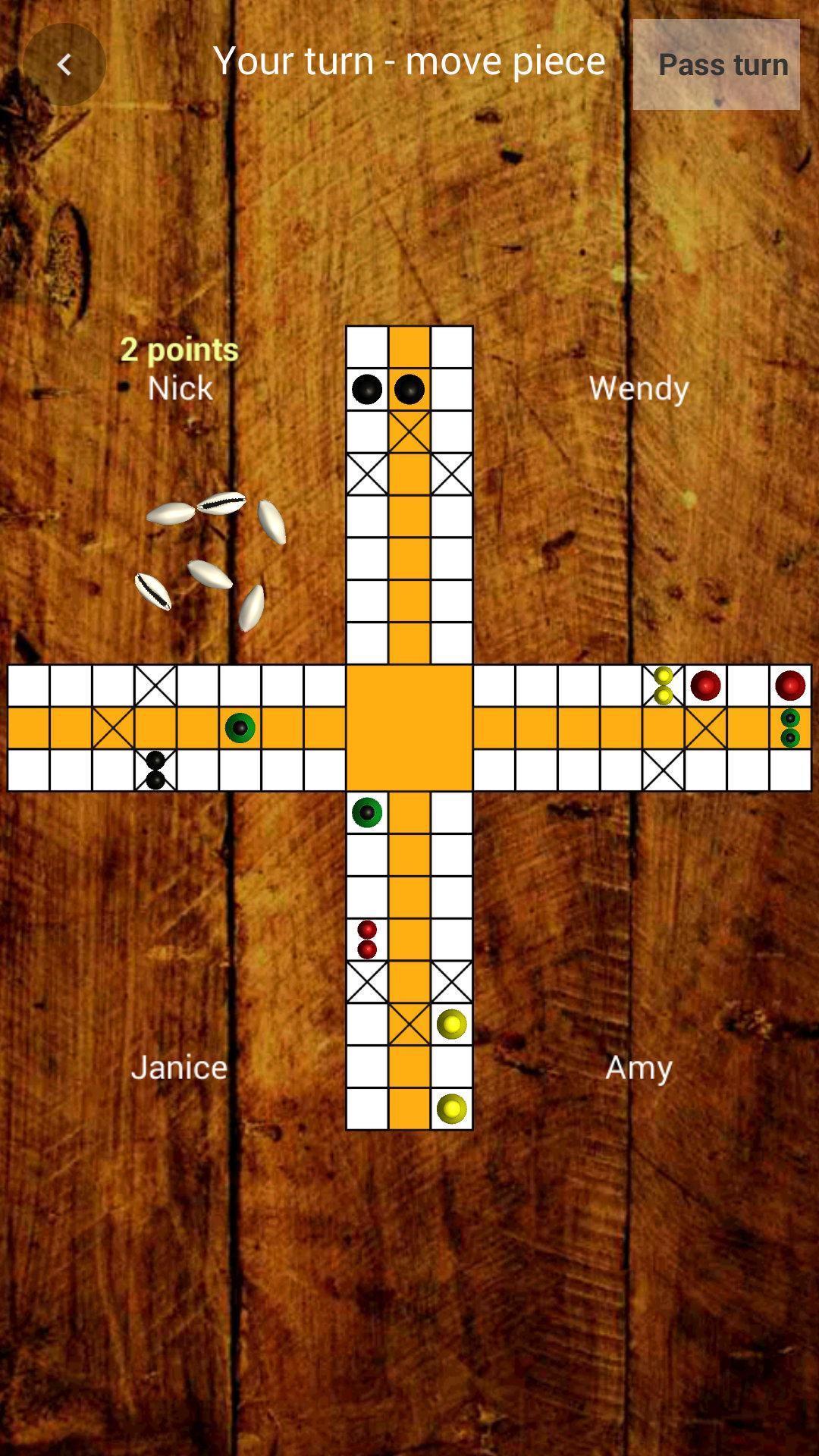 اسکرین شات 2 بازی Ludo Pachisi Multiplayer