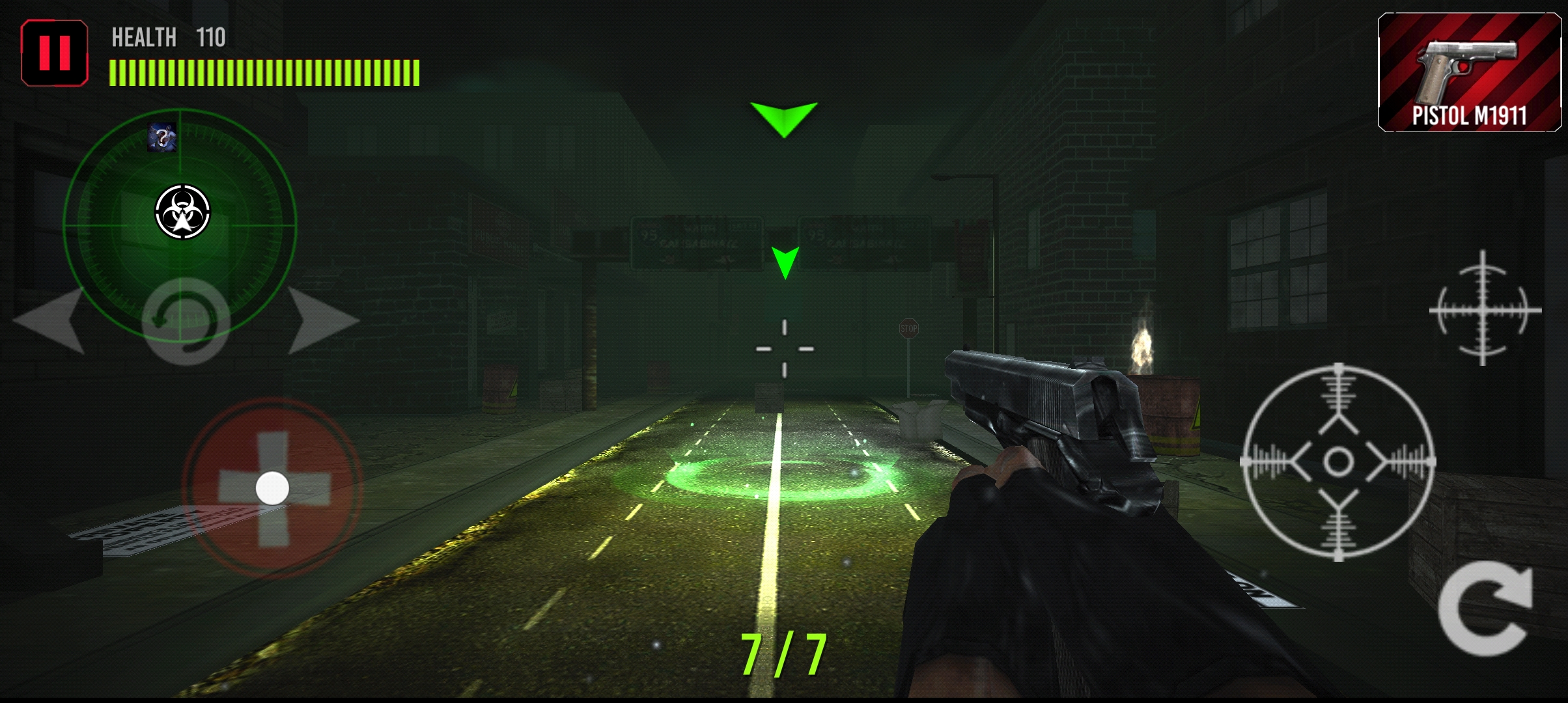اسکرین شات 3 بازی aZombie: Dead City | FPS Game