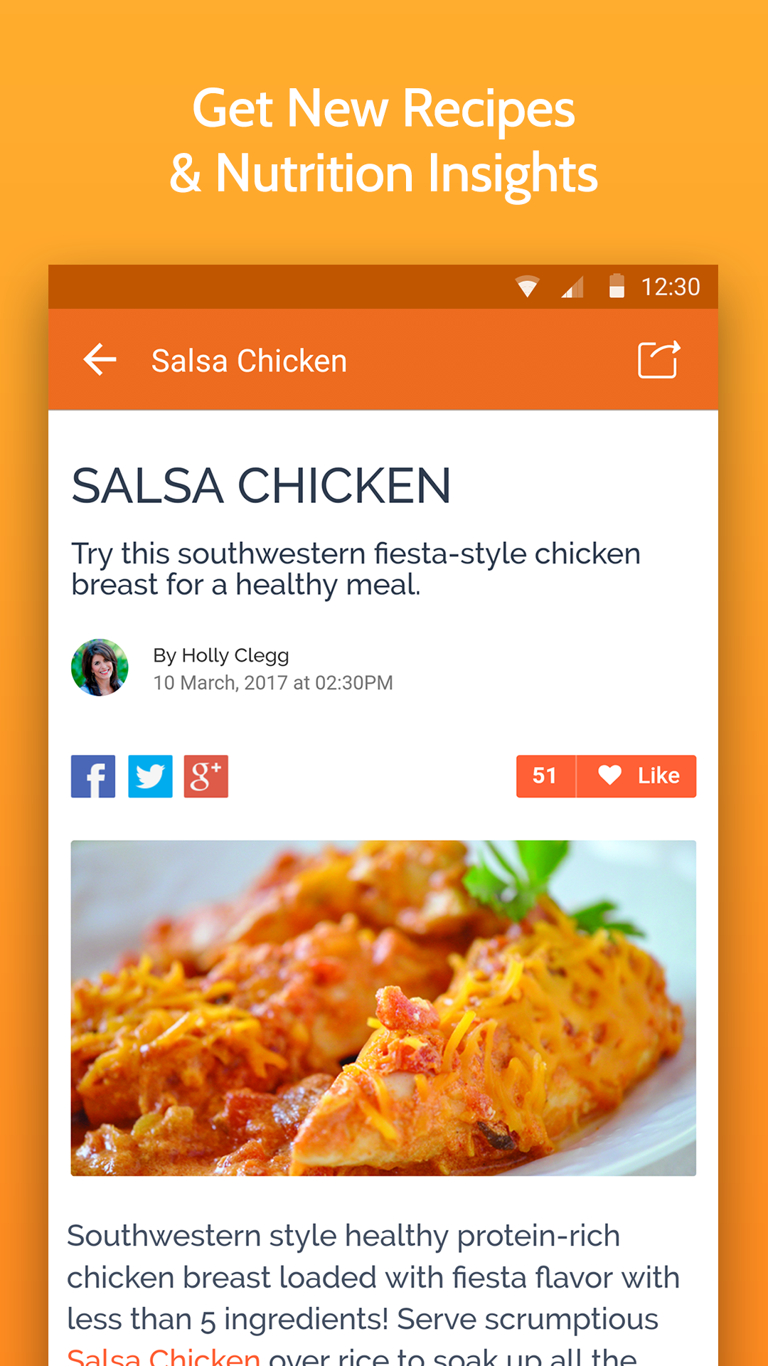 اسکرین شات 4 برنامه Calorie Mama AI: Meal Planner