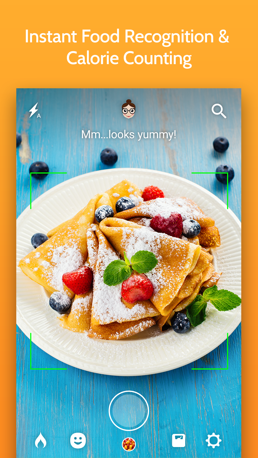 اسکرین شات 1 برنامه Calorie Mama AI: Meal Planner
