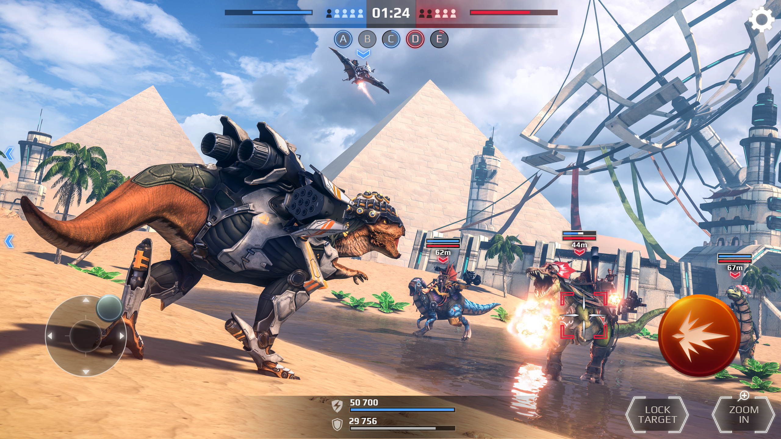 اسکرین شات 2 بازی Jurassic Monster World