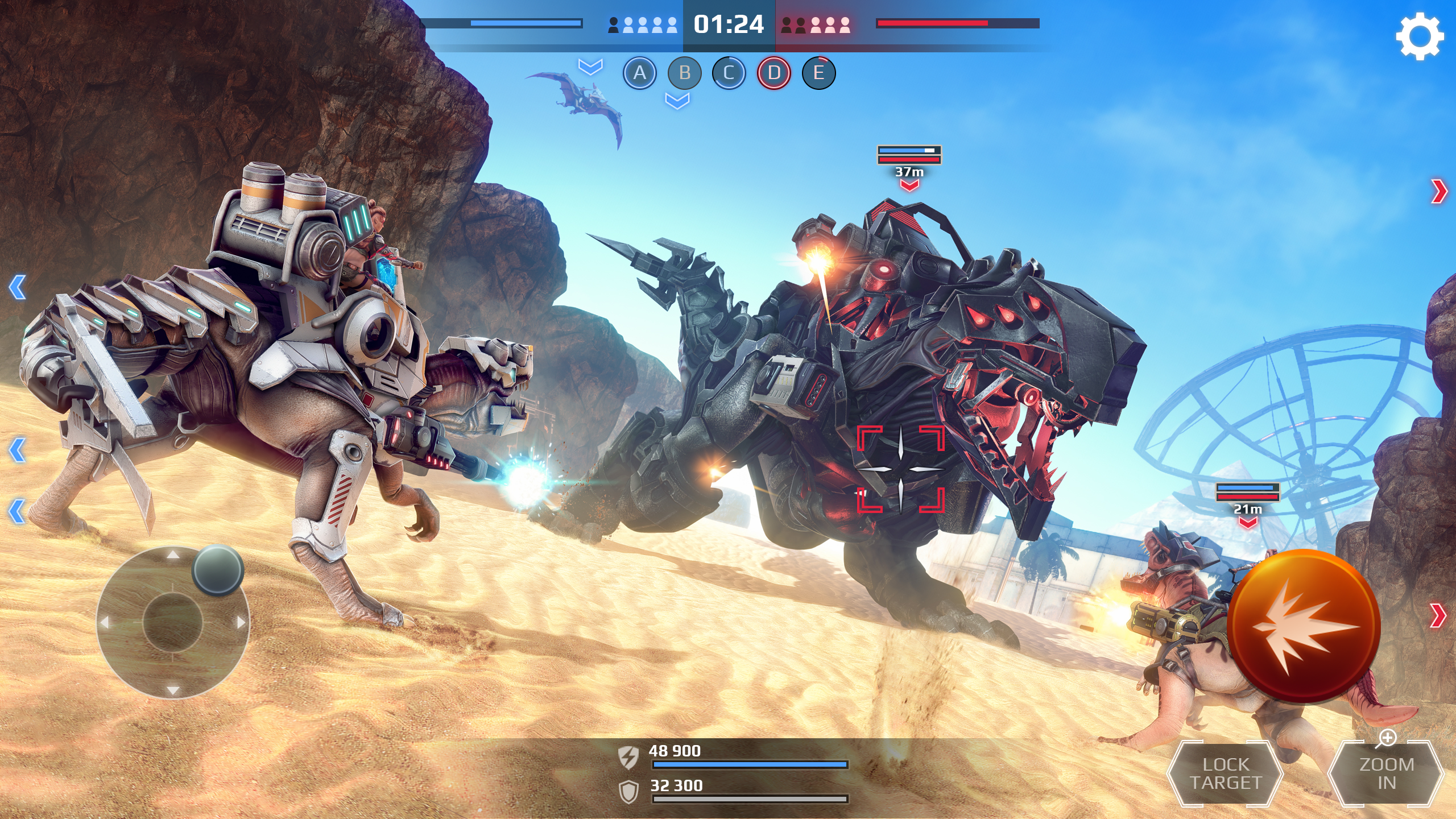 اسکرین شات 3 بازی Jurassic Monster World